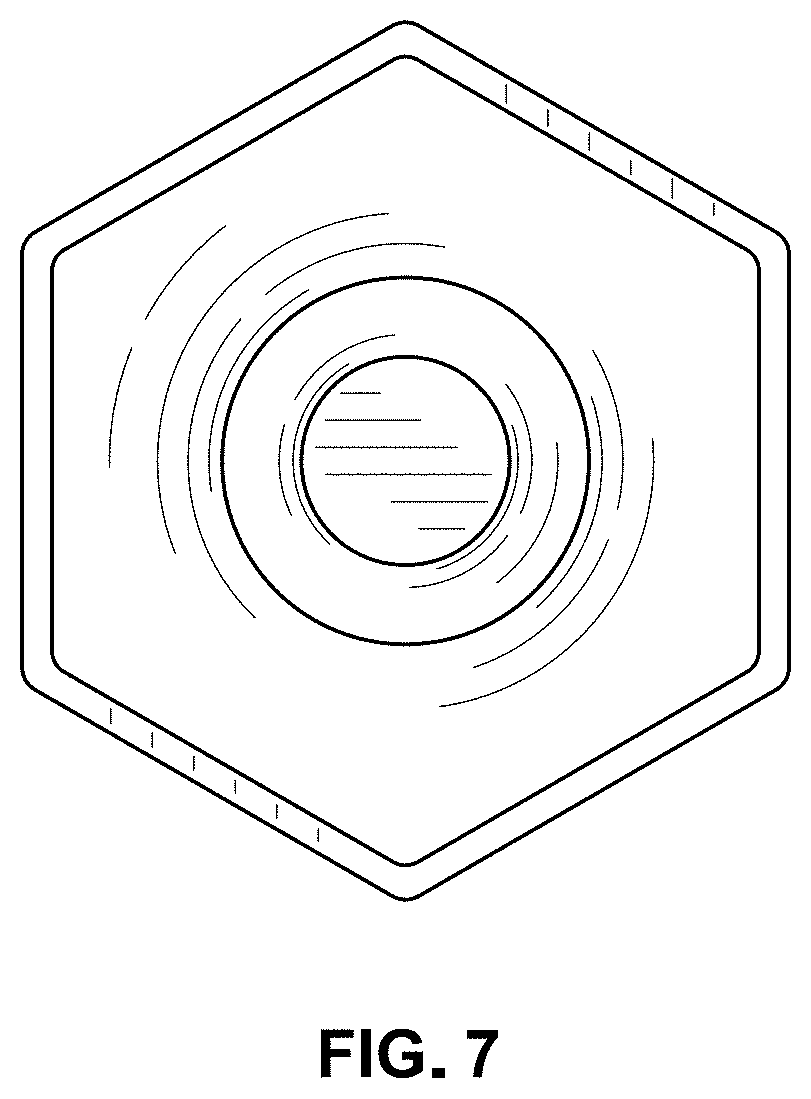 Patent USD1000323 Figure 5 – Hitch cover
