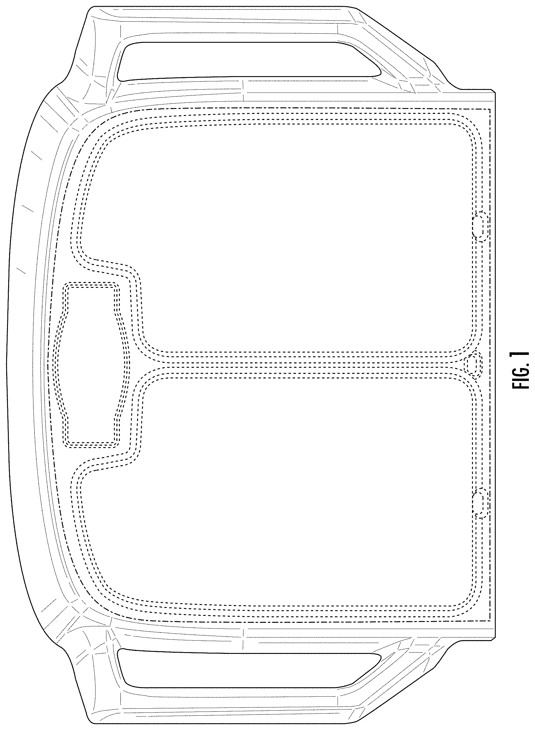 Patent USD1000324 — Grille — Figure 1