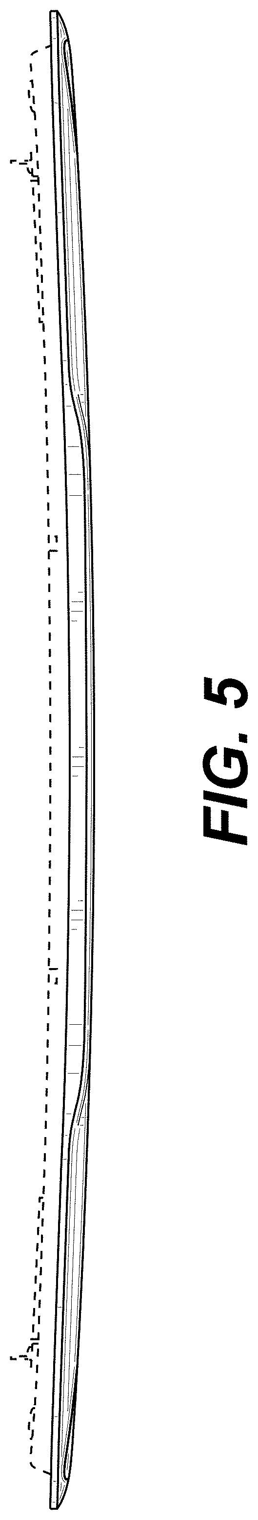 Patent USD1000326 Figure 5 – Front grille for a vehicle