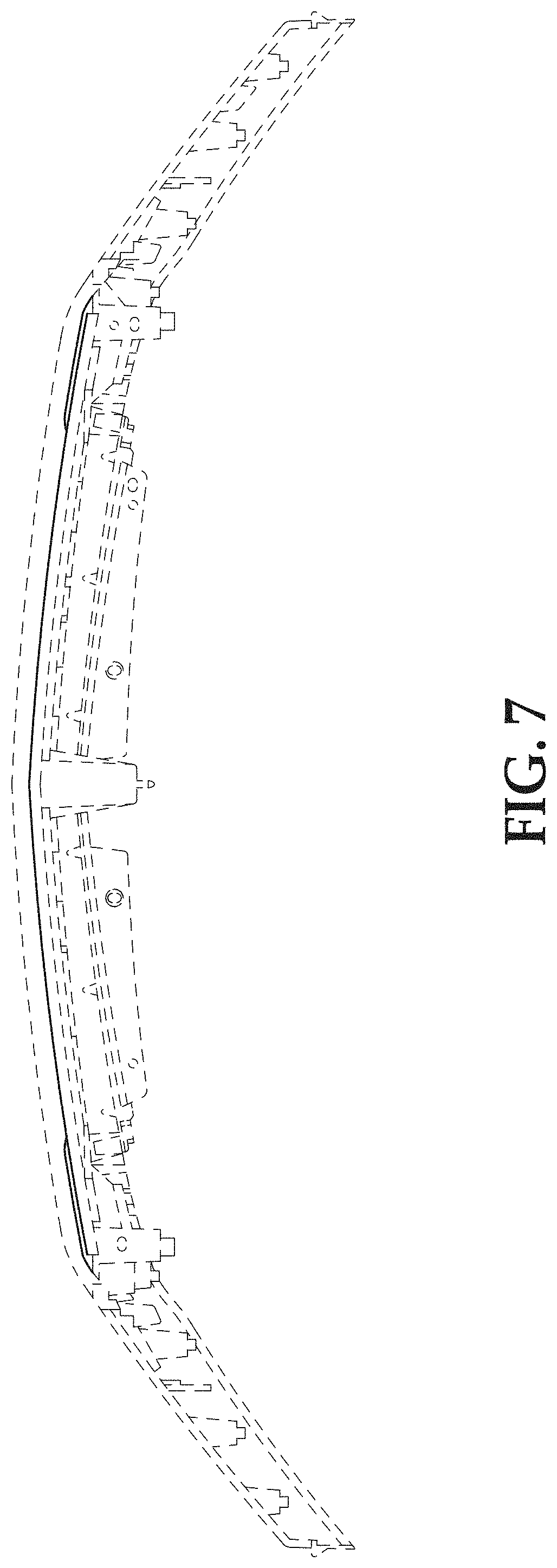 Patent USD1000327 Figure 7 – Vehicle grille