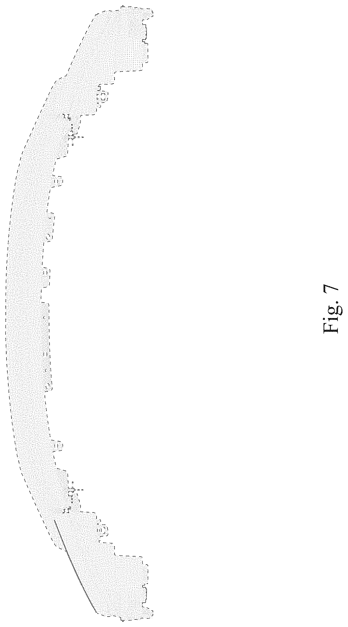 Patent USD1000328 Figure 7 – Full LED daytime running lamp grille
