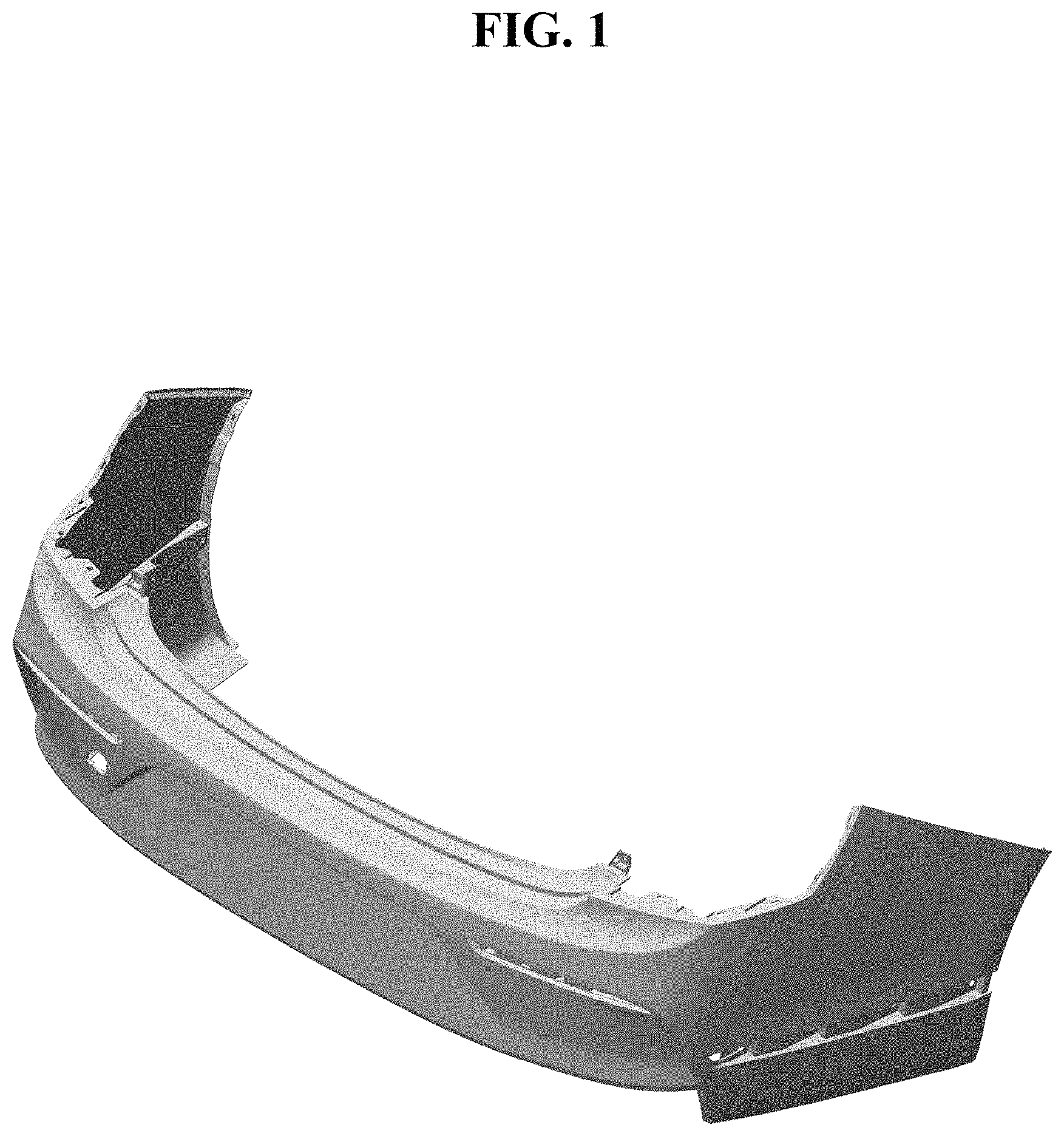 Patent USD1000330 — Rear bumper cover for vehicles — Figure 1