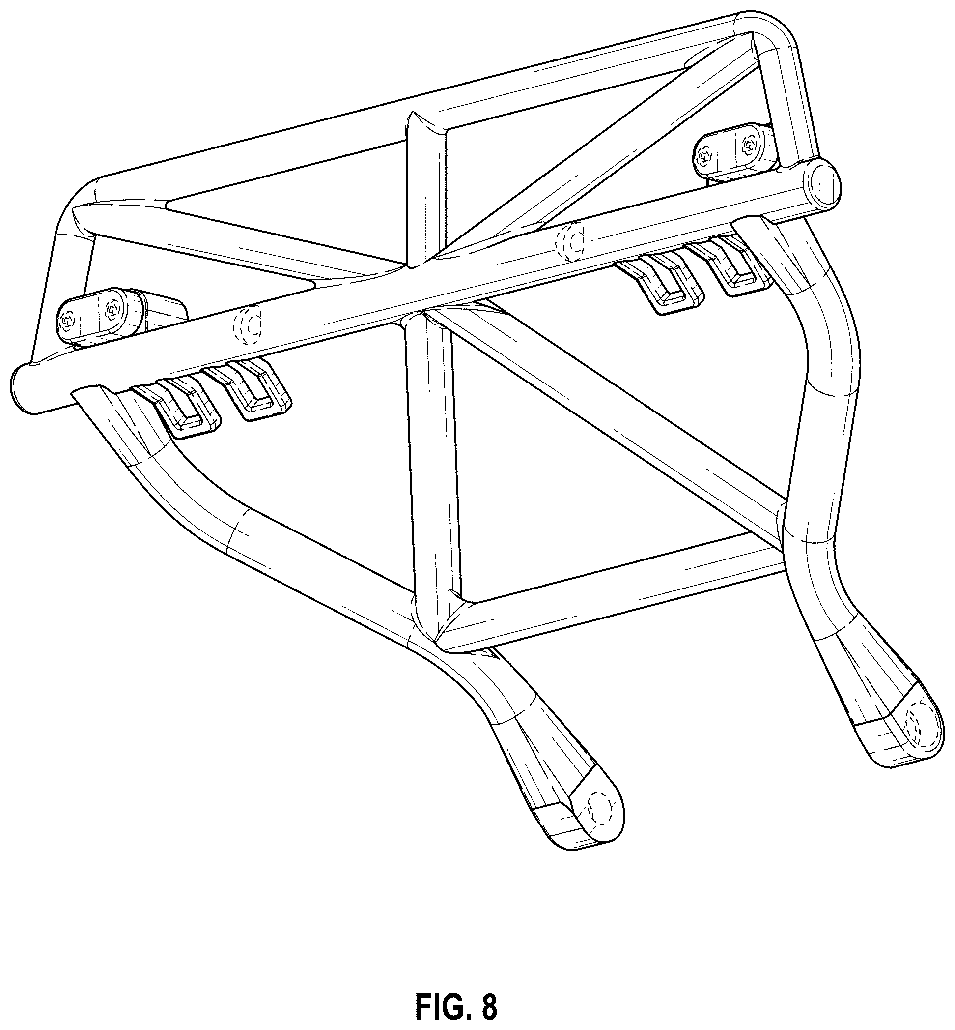 Patent USD1000332 Figure 5 – Model vehicle light assembly