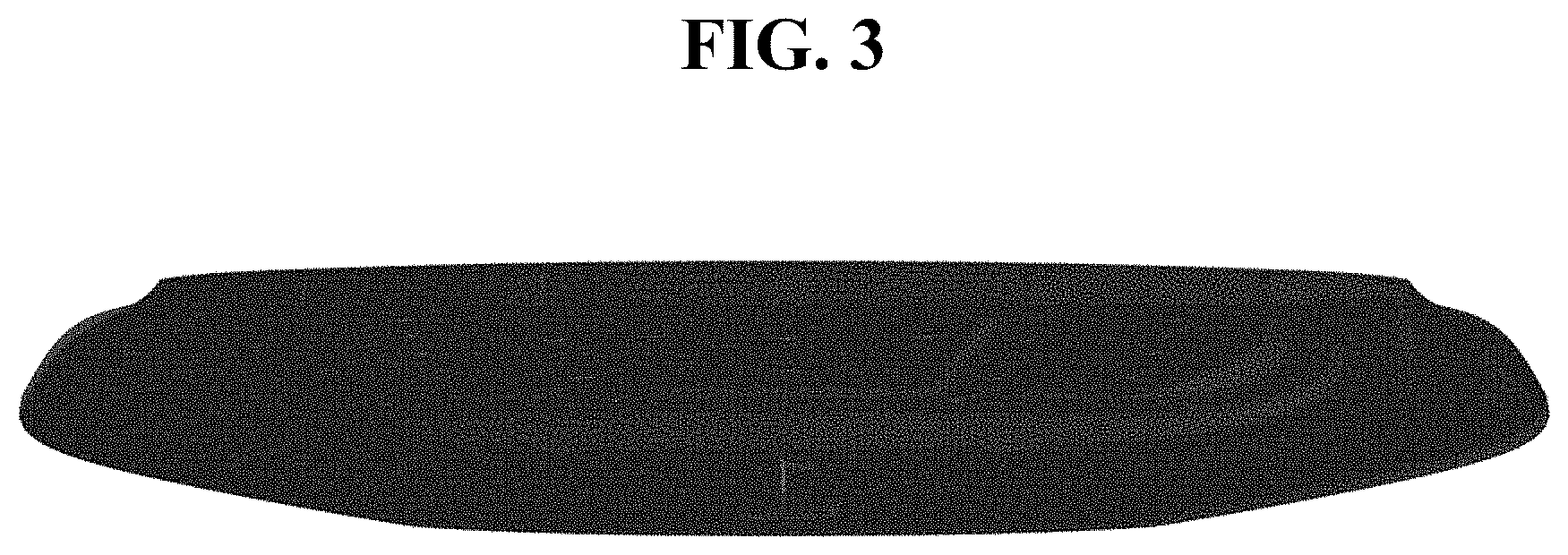 Patent USD1000333 Figure 3 – Hood panel for automobile