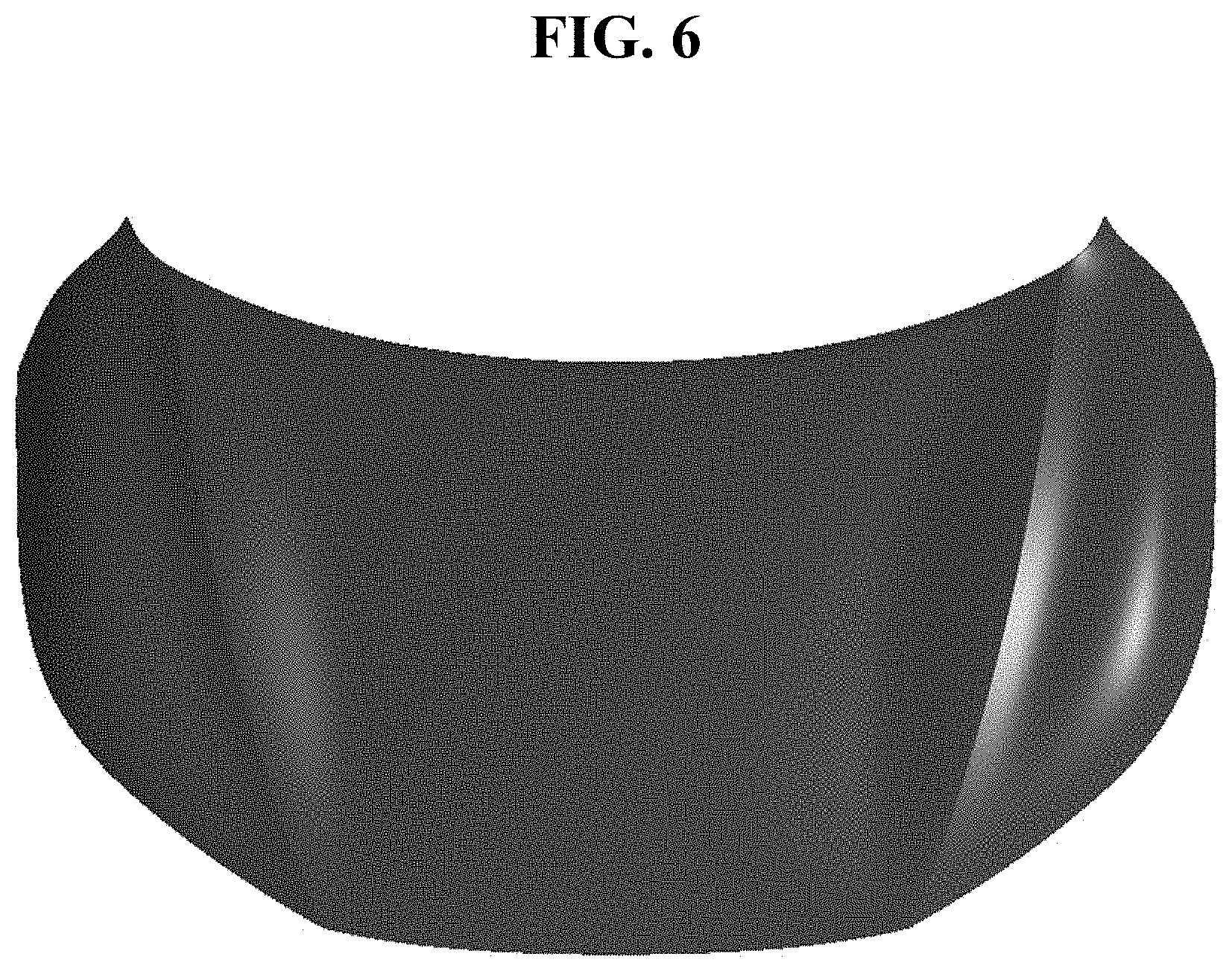 Patent USD1000333 Figure 6 – Hood panel for automobile
