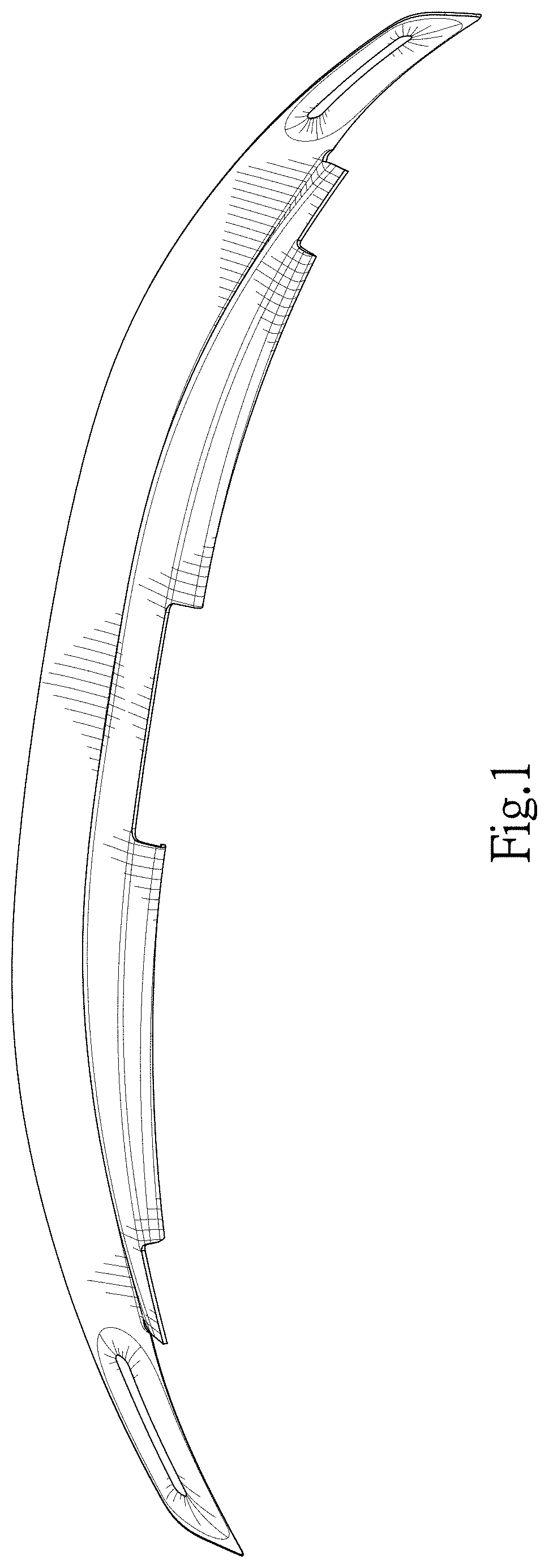Patent USD1000336 Figure 1 – Spoiler