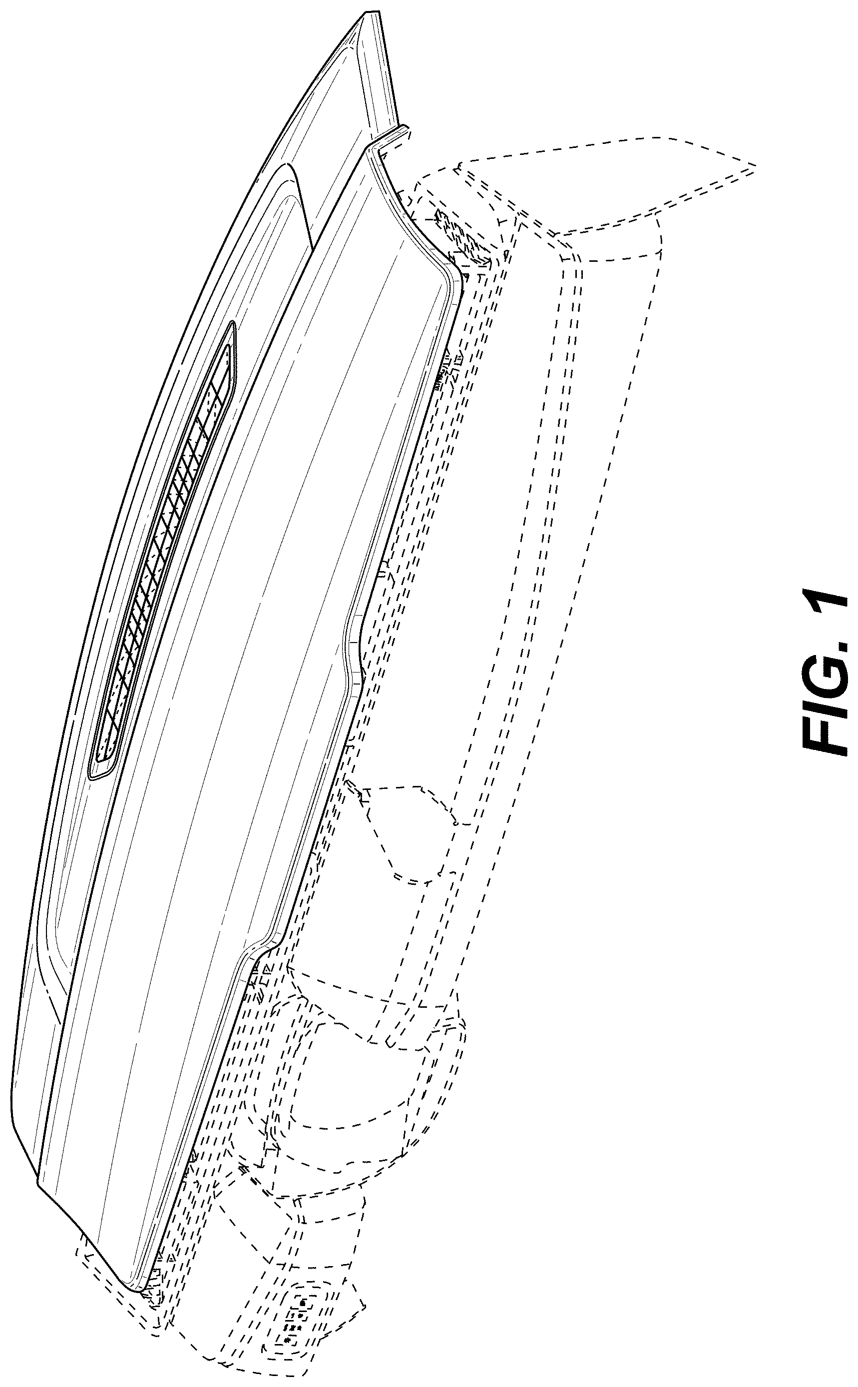 Patent USD1000338 — Instrument panel — Figure 1