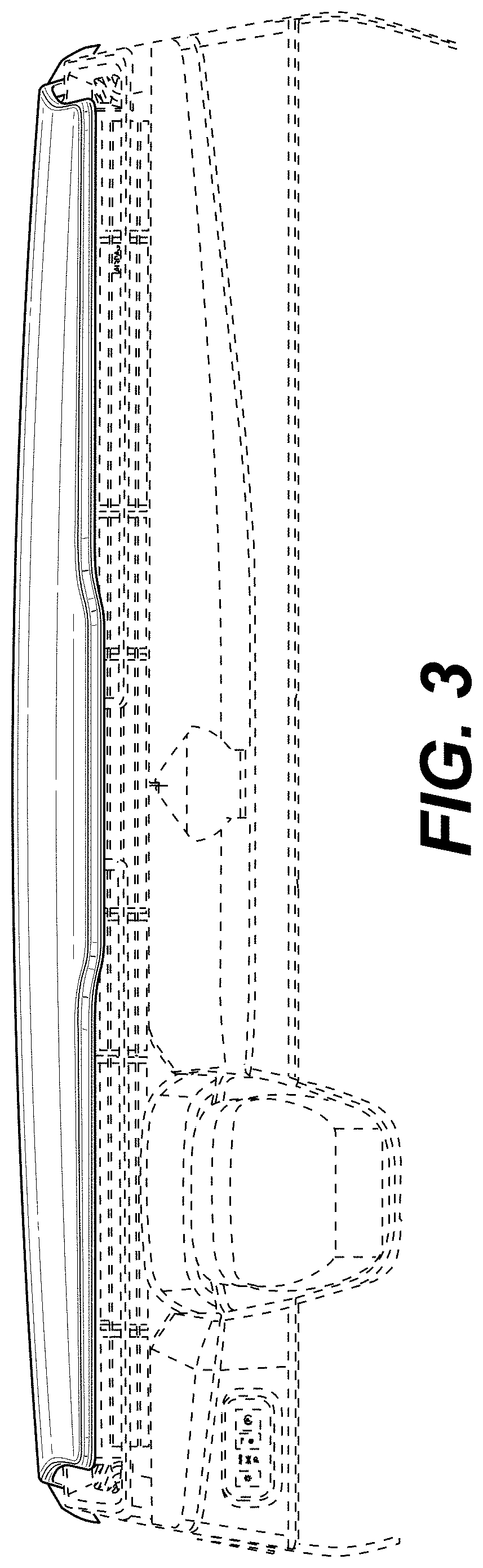 Patent USD1000338 Figure 3 – Instrument panel