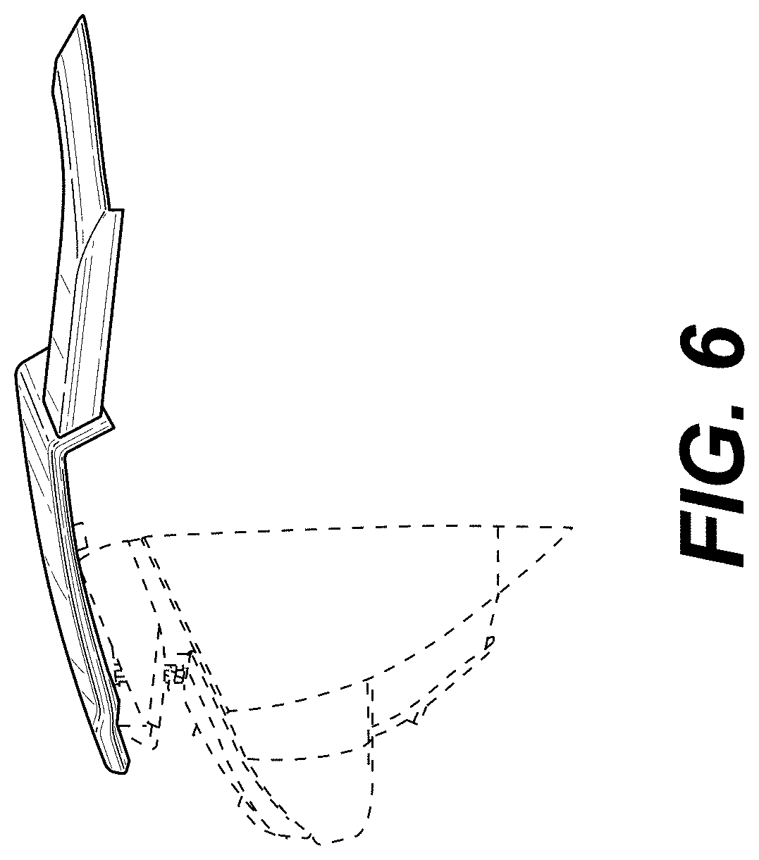 Patent USD1000338 Figure 6 – Instrument panel