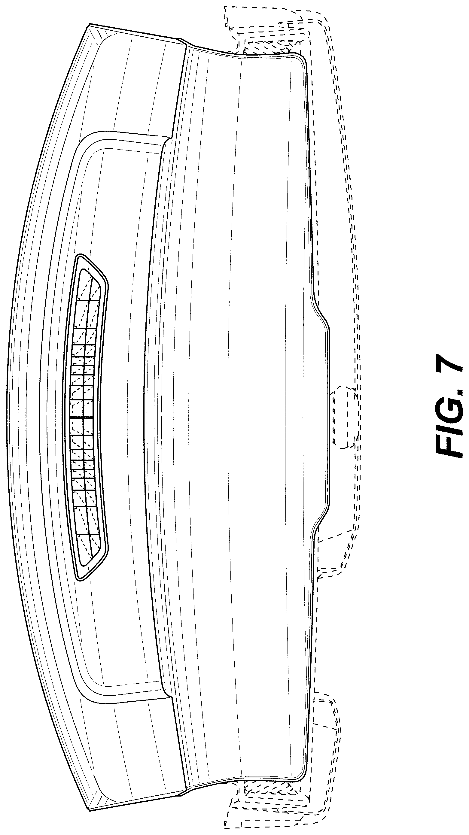 Patent USD1000338 Figure 7 – Instrument panel