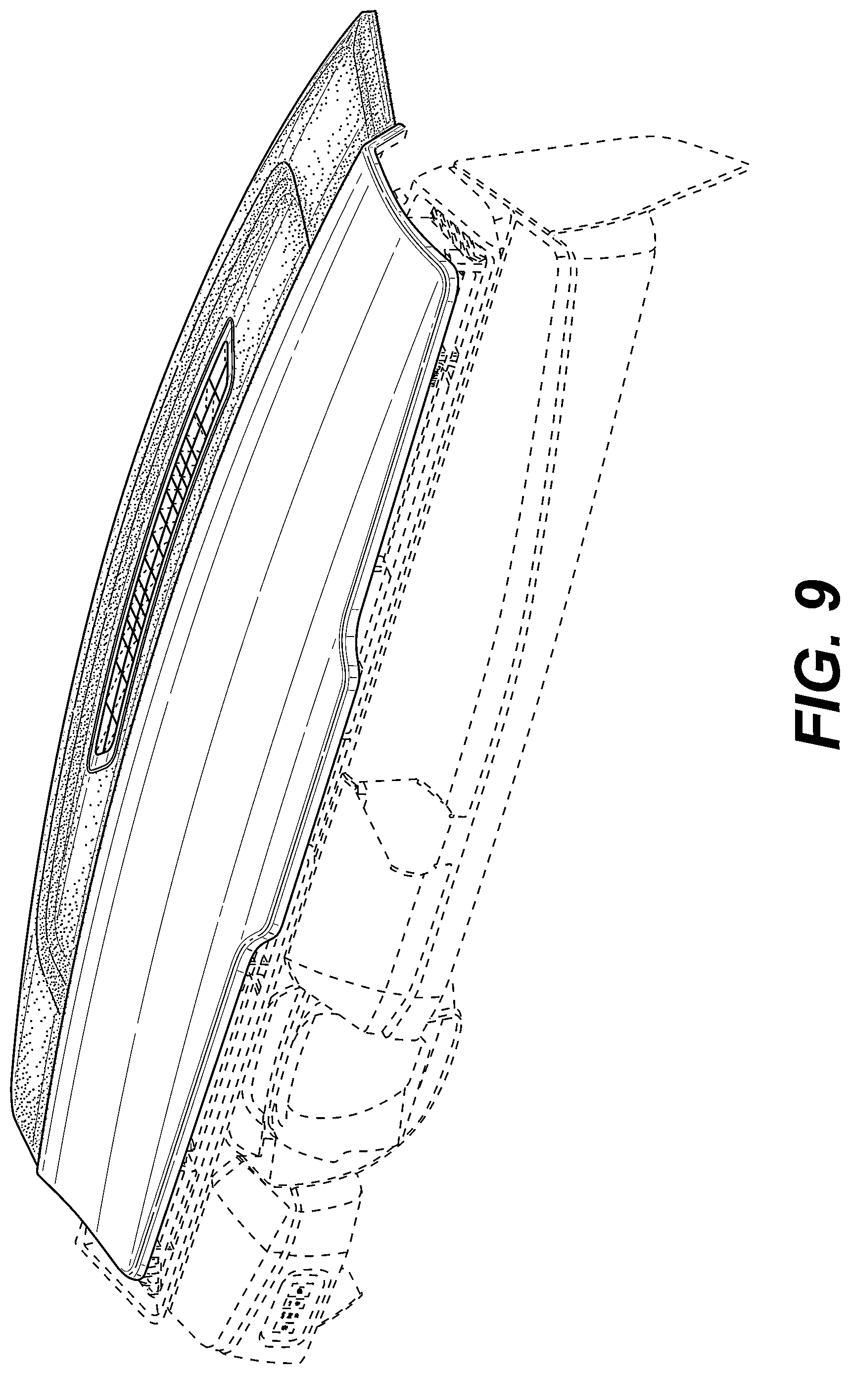 Patent USD1000338 Figure 9 – Instrument panel