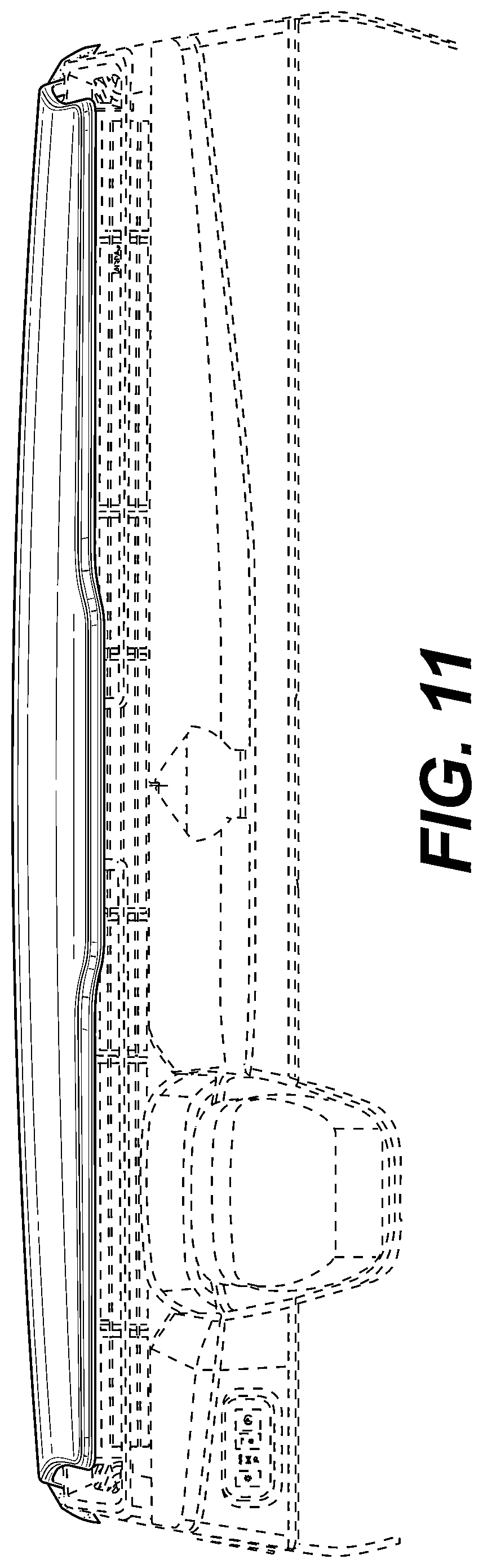 Patent USD1000338 Figure 11 – Instrument panel