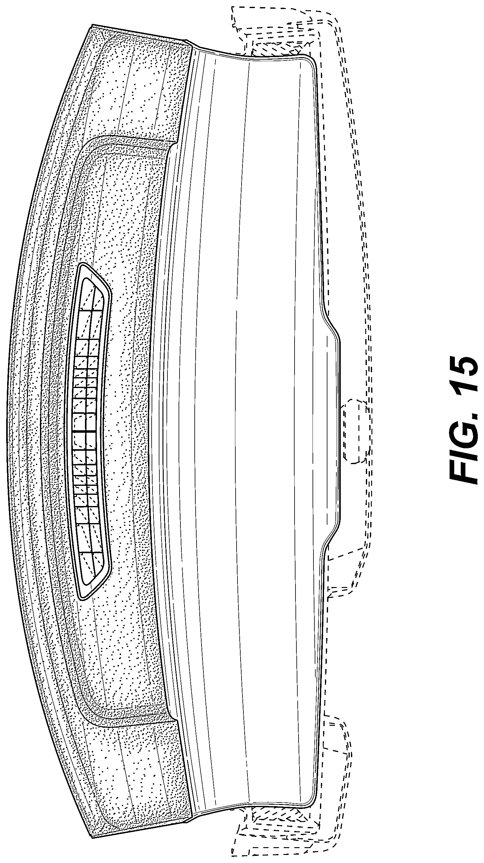 Patent USD1000338 Figure 15 – Instrument panel