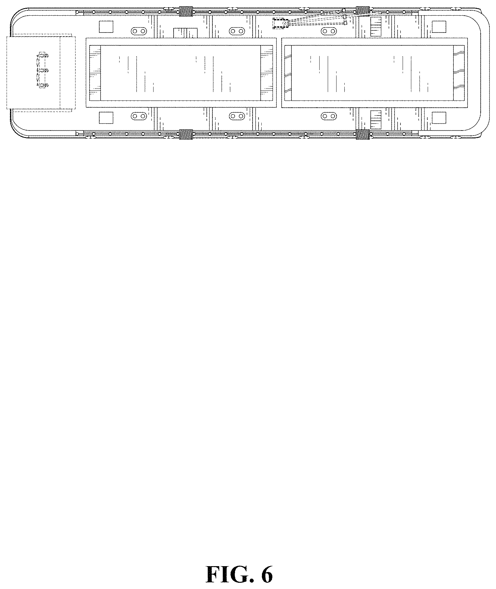 Patent USD1000345 Figure 6 – Fishing boat