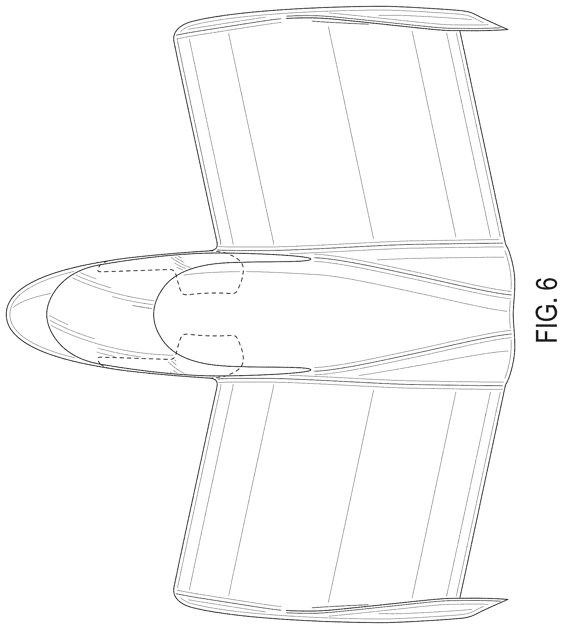 Patent USD1000347 Figure 6 – Aircraft