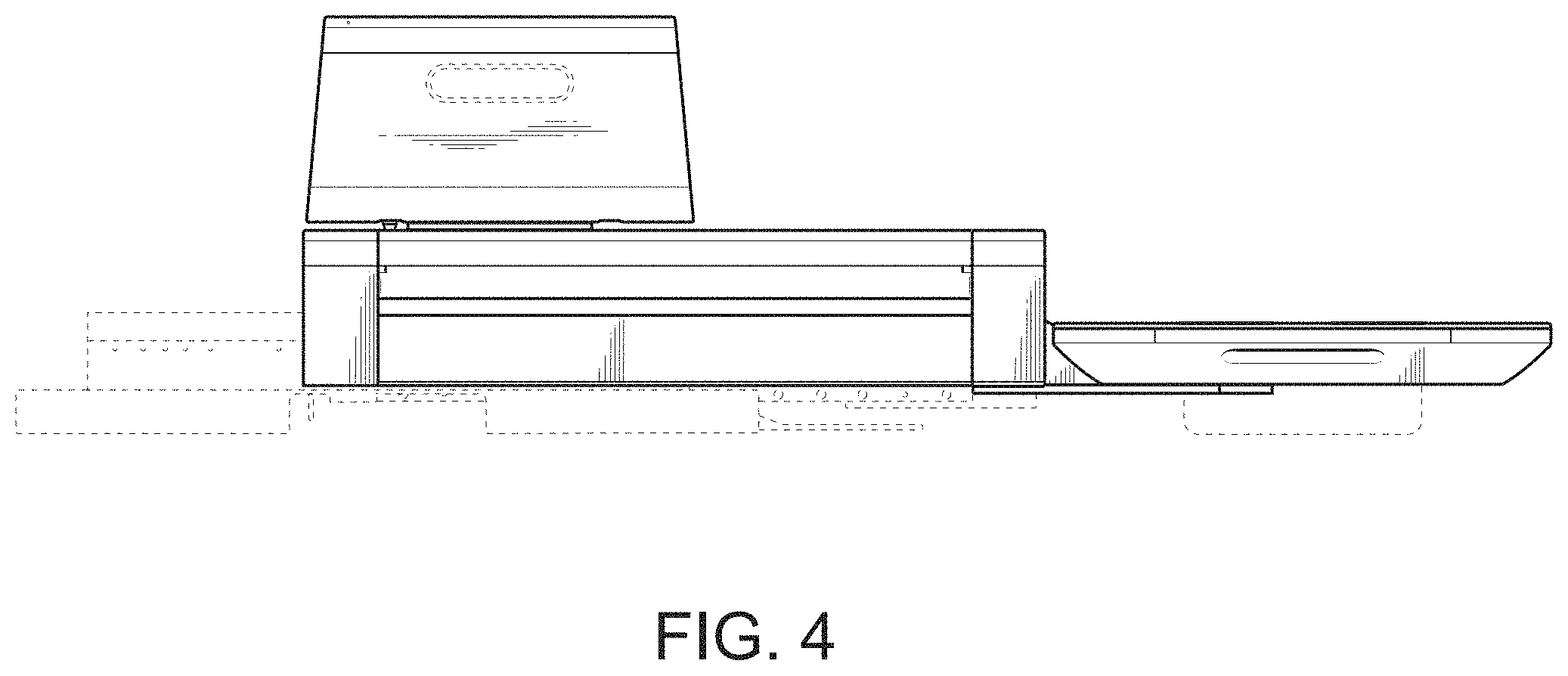 Patent USD1000348 Figure 4 – Vehicle kitchen