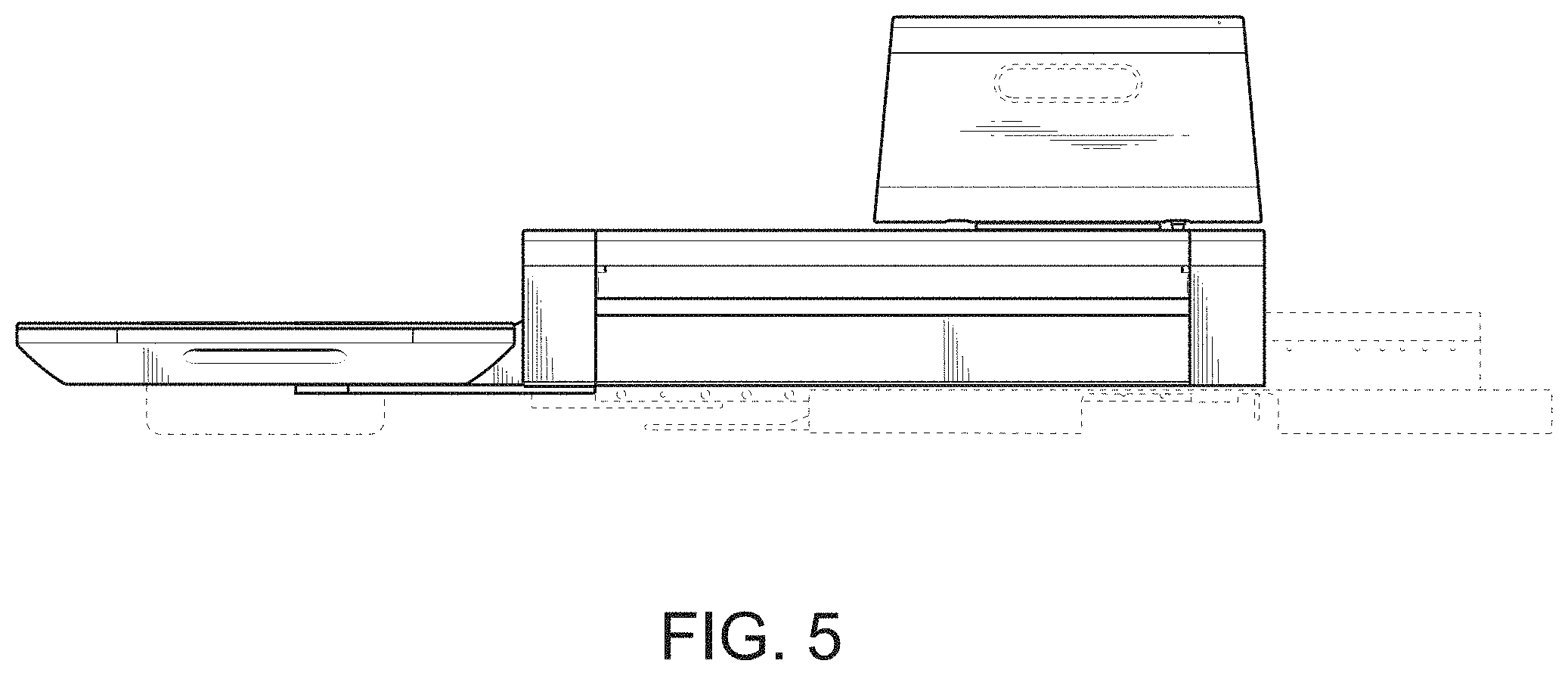 Patent USD1000348 Figure 5 – Vehicle kitchen
