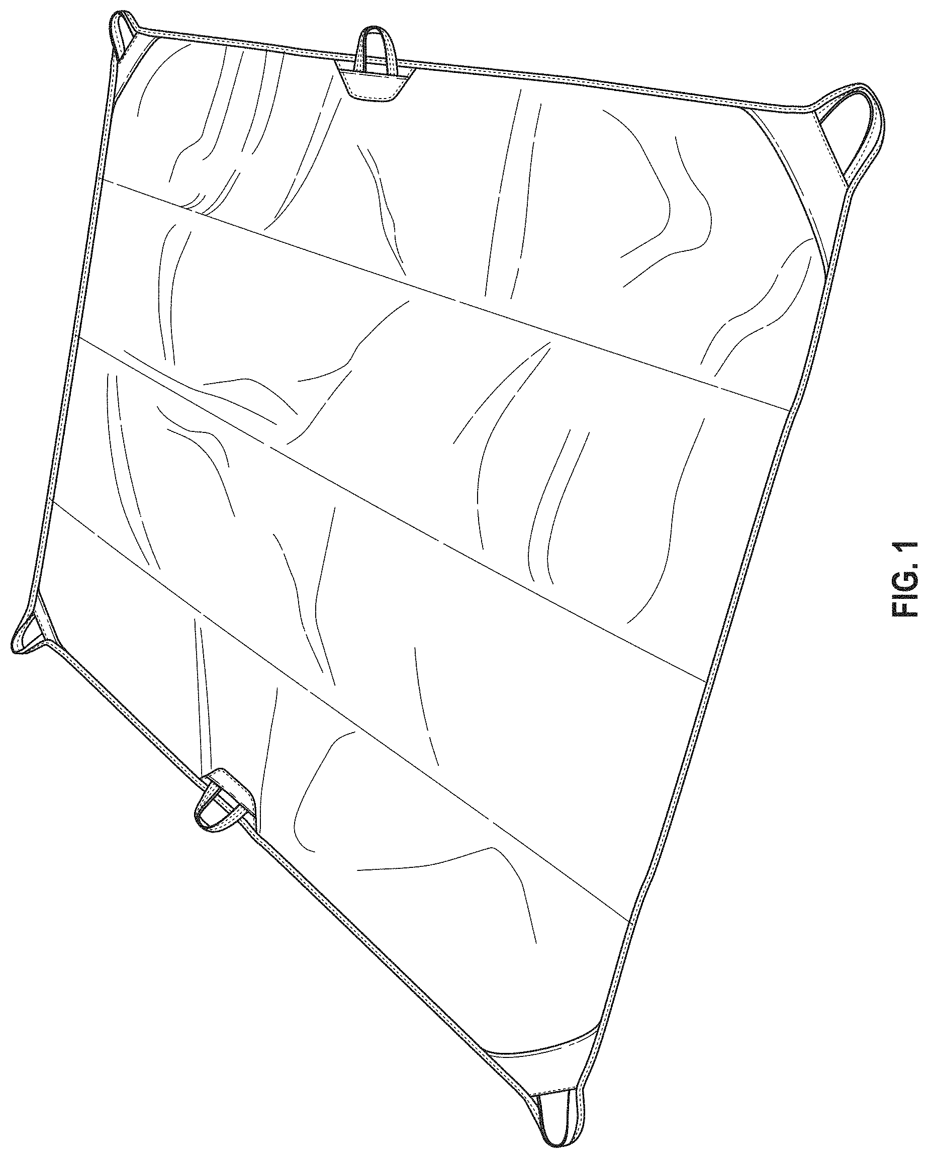 Patent USD1000351 Figure 1 – Tarp