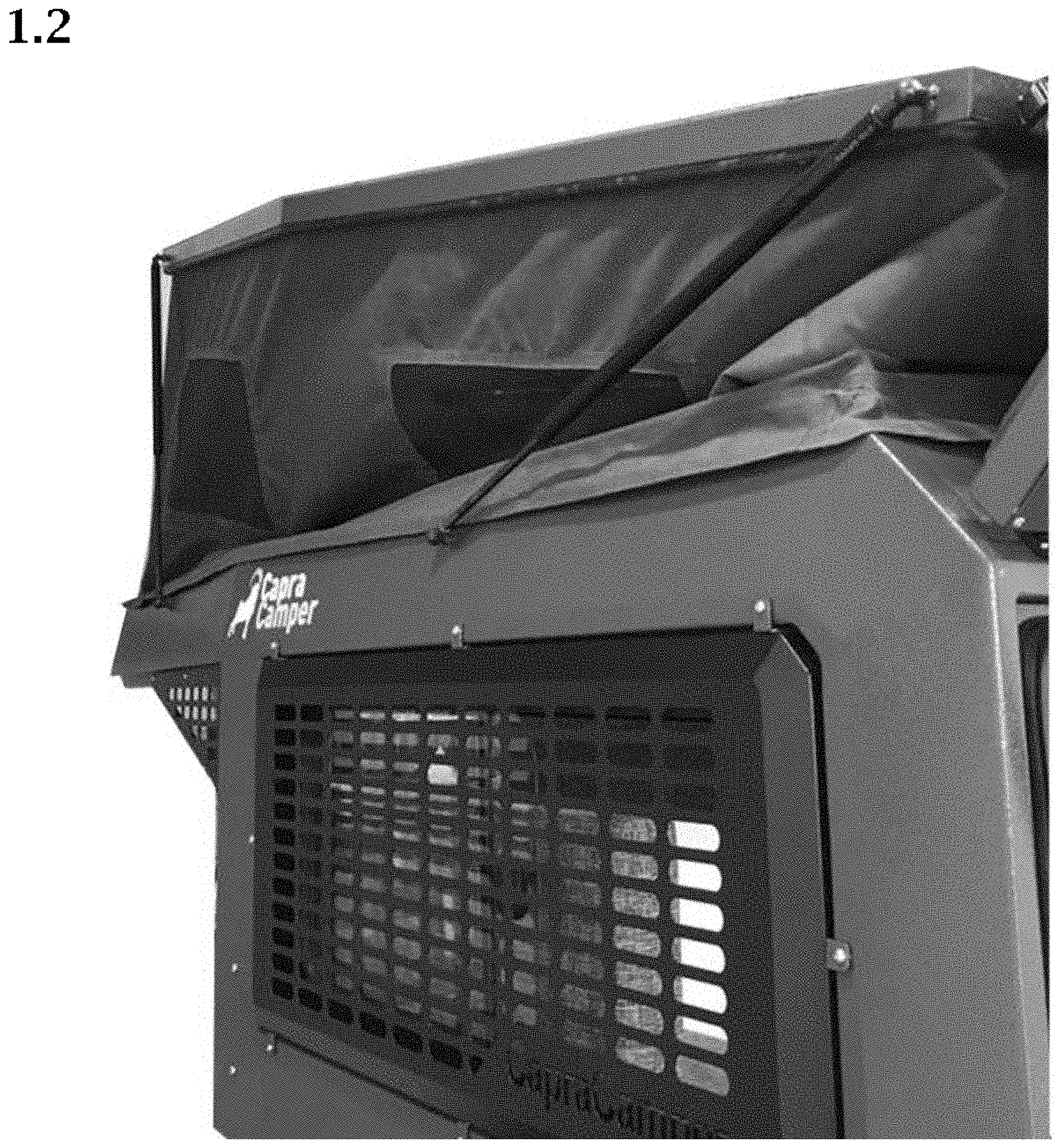 Patent USD1000353 Figure 2 – Cabin for vehicles