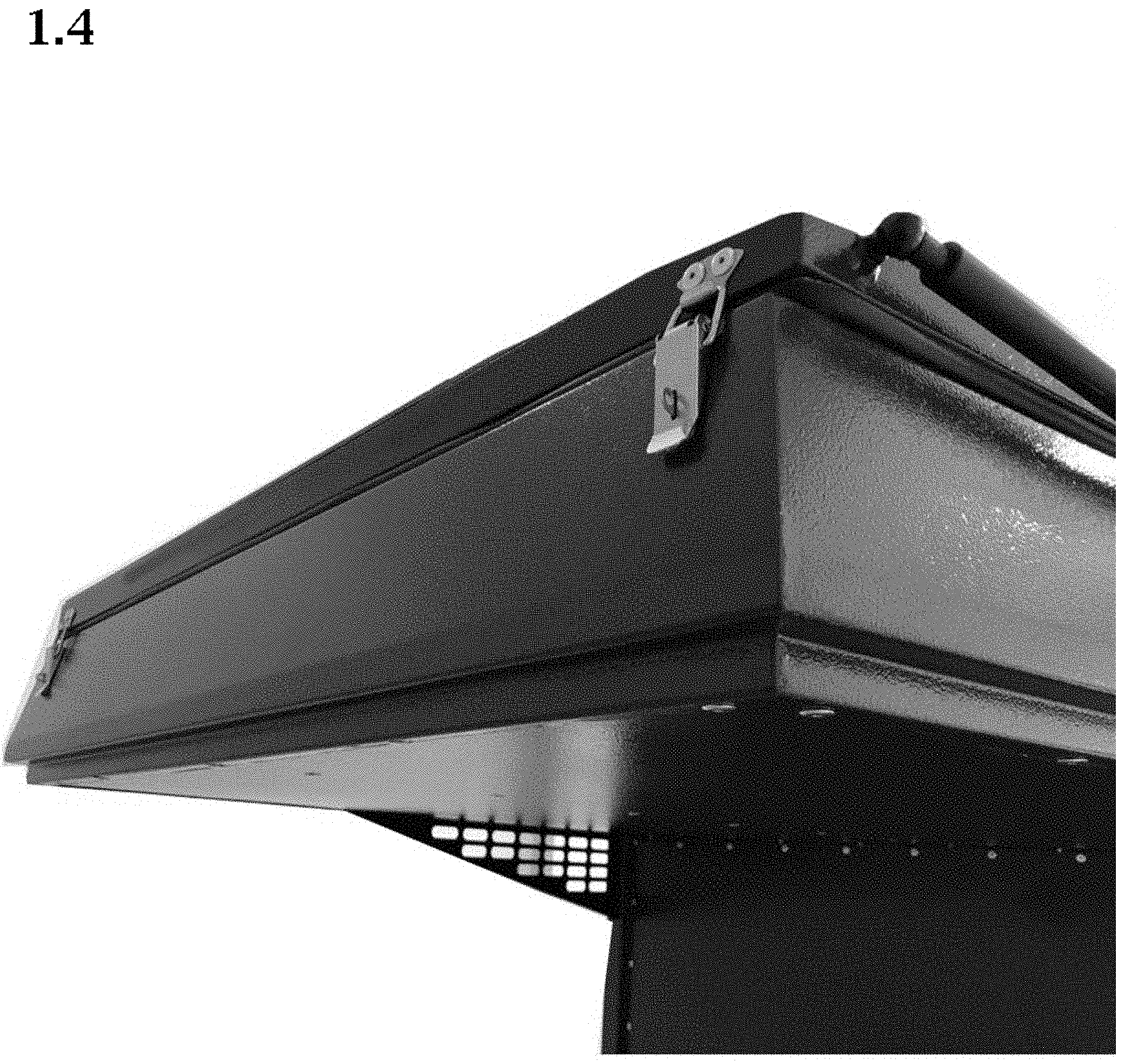 Patent USD1000353 Figure 4 – Cabin for vehicles