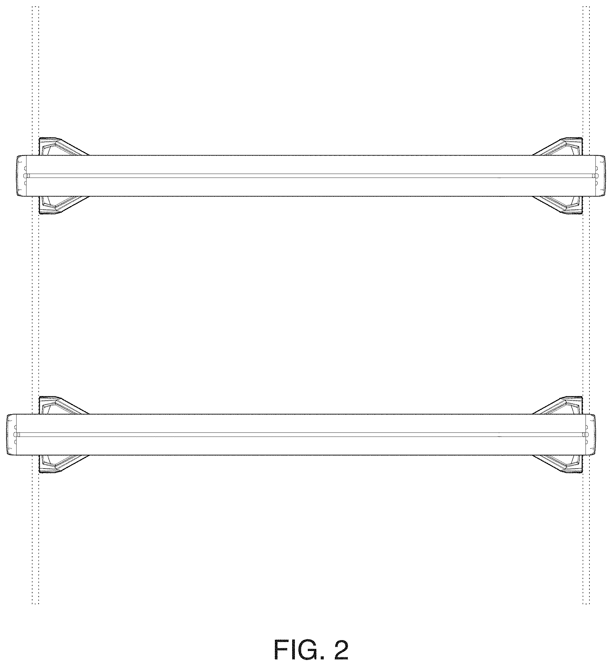 Patent USD1000354 Figure 2 – Cargo carrier assembly