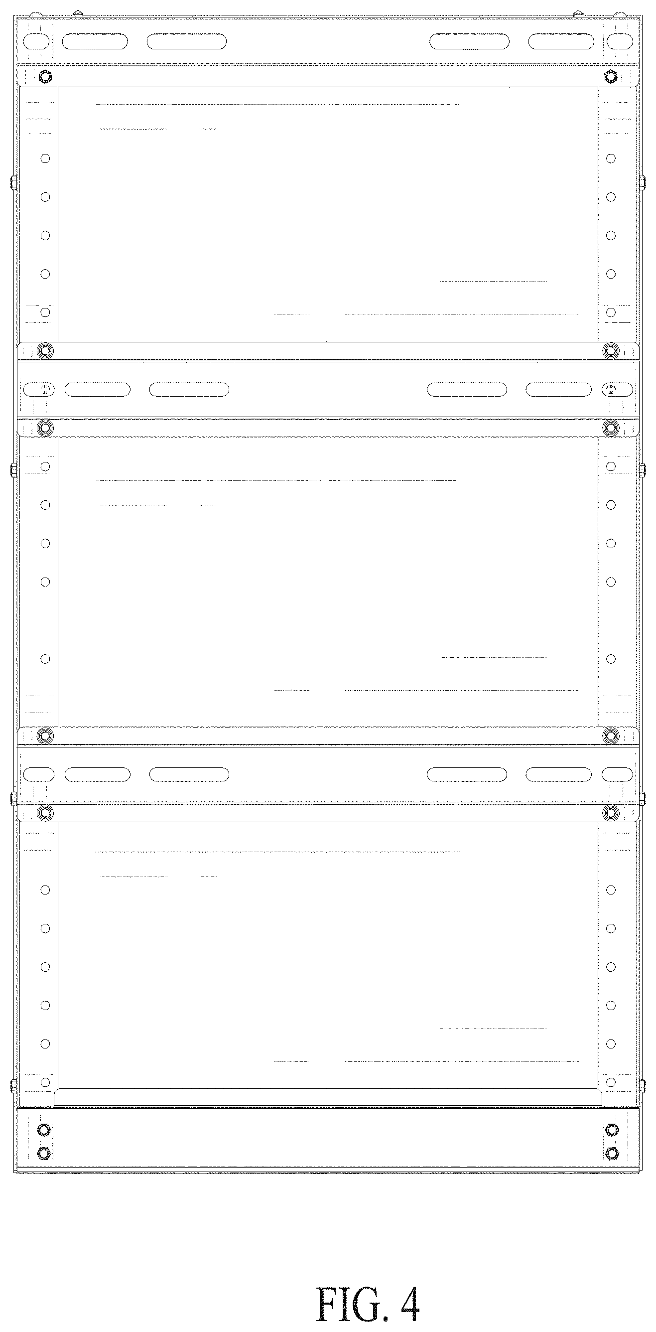 Patent USD1000357 Figure 4 – Vehicle kitchen cabinet