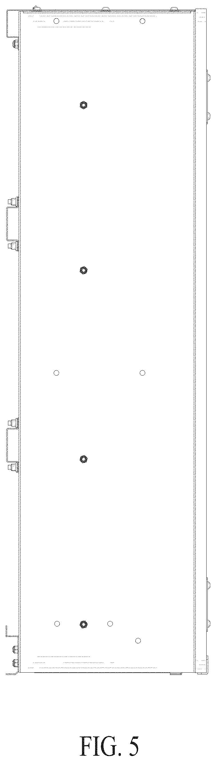 Patent USD1000357 Figure 5 – Vehicle kitchen cabinet