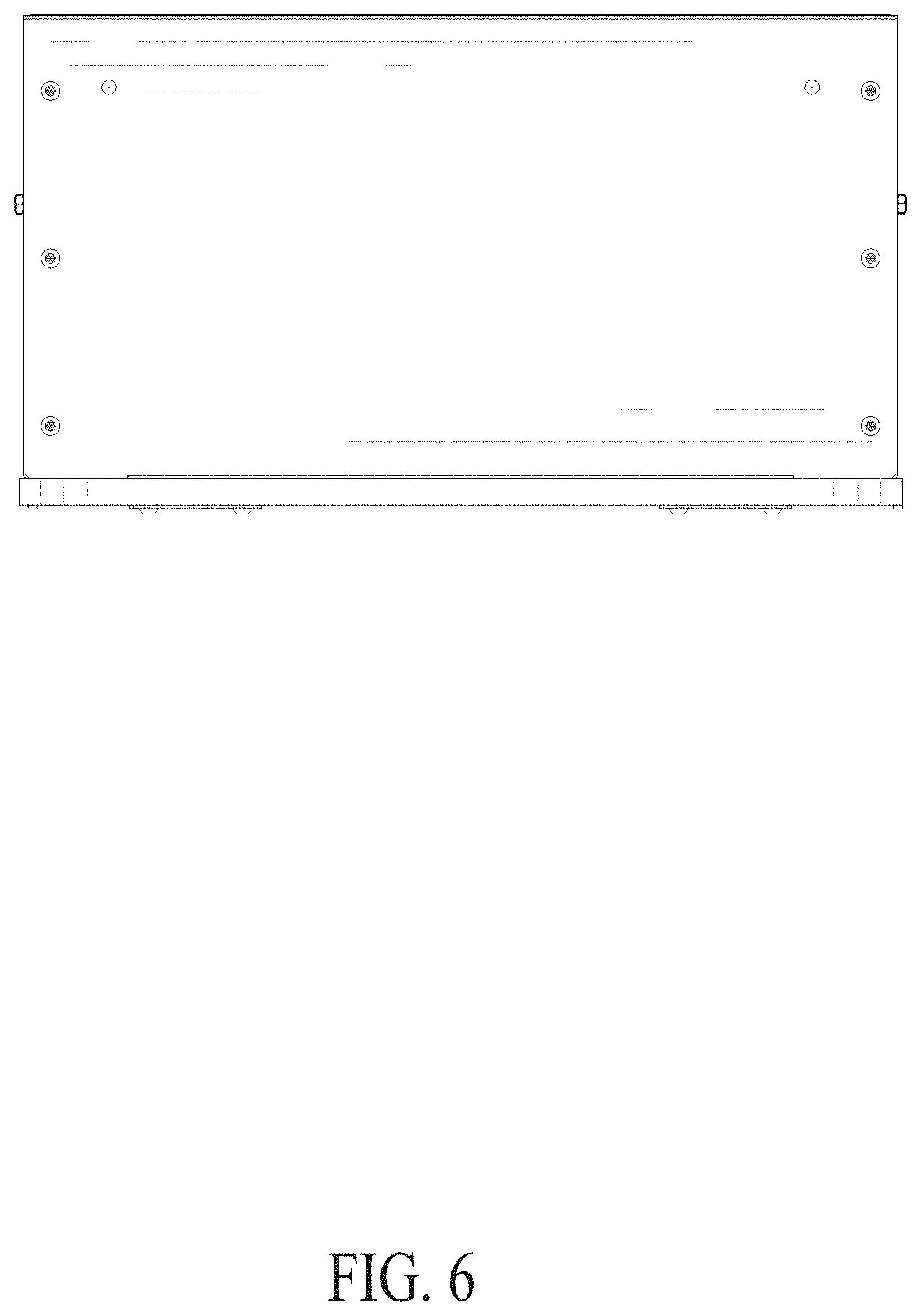 Patent USD1000357 Figure 6 – Vehicle kitchen cabinet