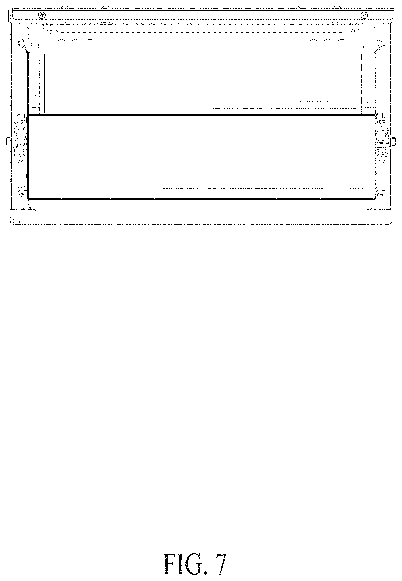 Patent USD1000357 Figure 7 – Vehicle kitchen cabinet