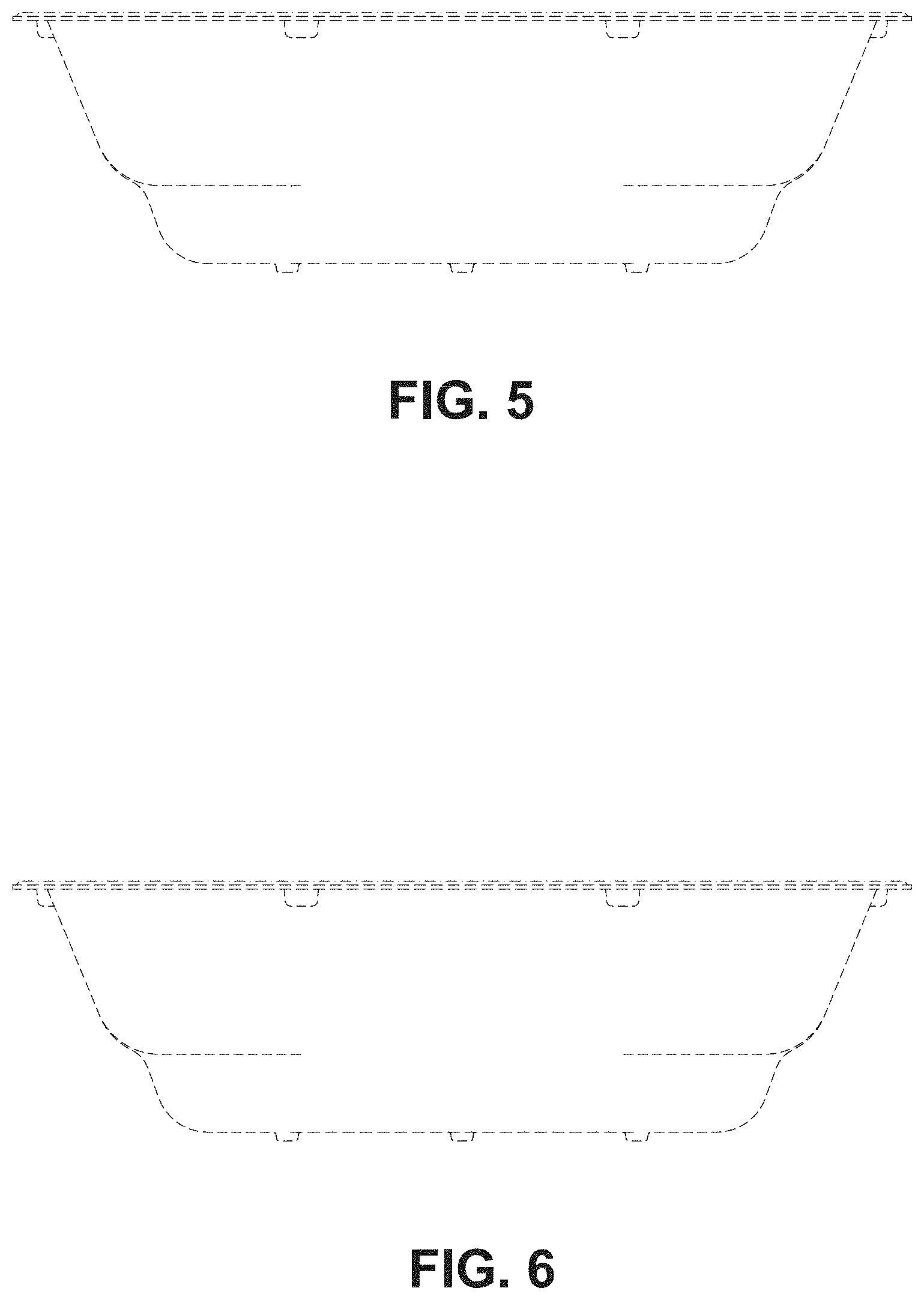 Patent USD1000358 Figure 5 – Basket in bowl