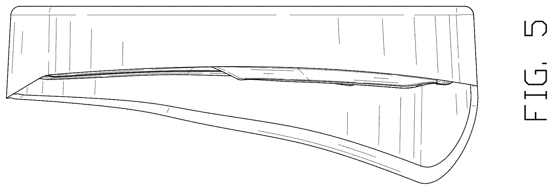 Patent USD1000359 Figure 5 – Automotive interior receptacle