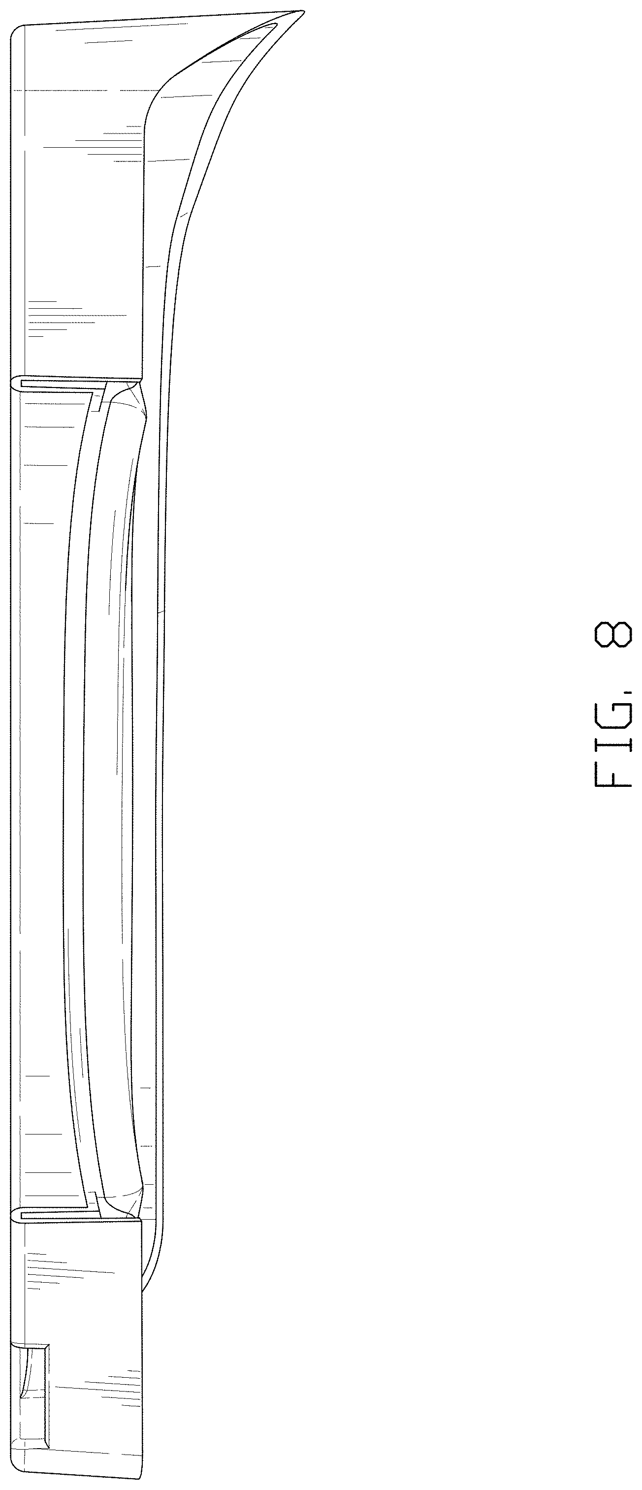 Patent USD1000359 Figure 8 – Automotive interior receptacle