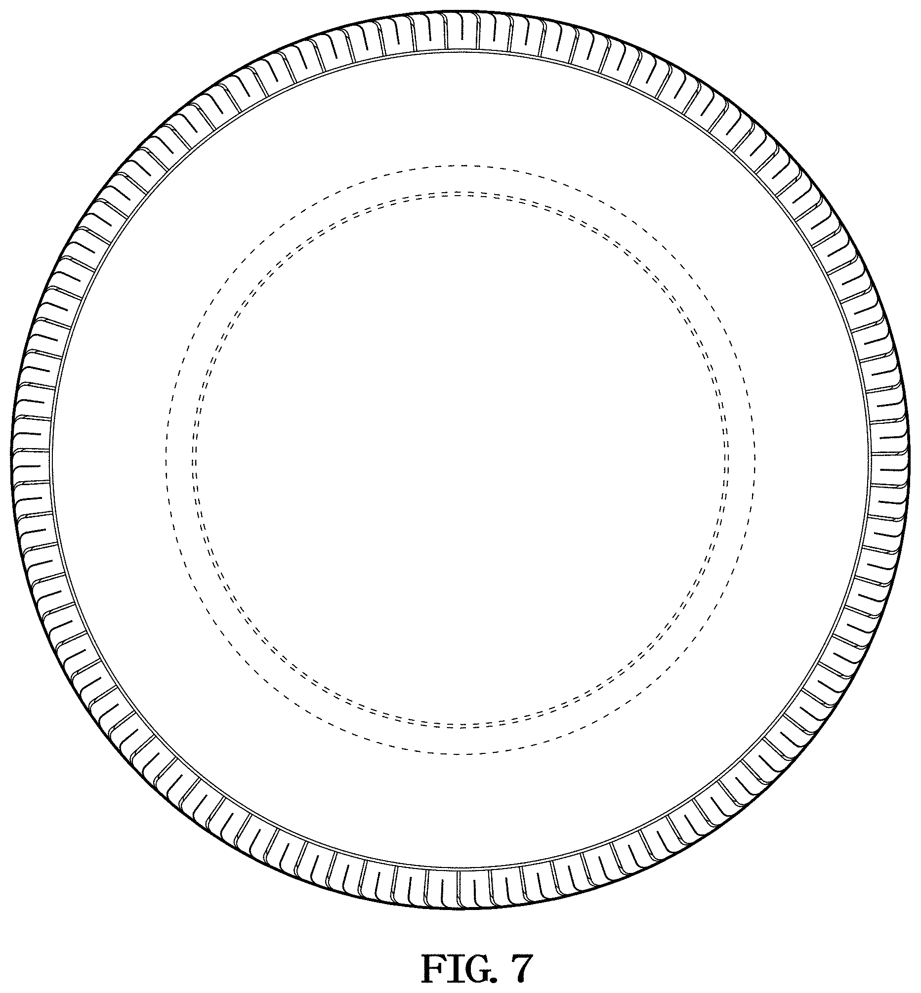 Patent USD1000360 Figure 7 – Tire