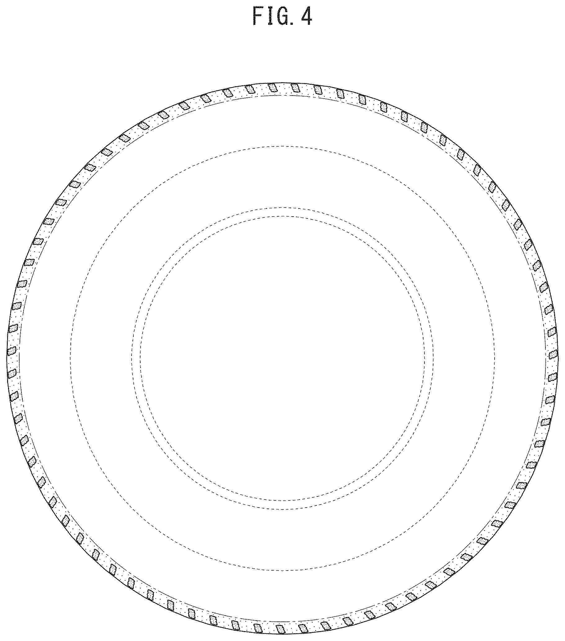Patent USD1000361 Figure 3 – Automobile tire
