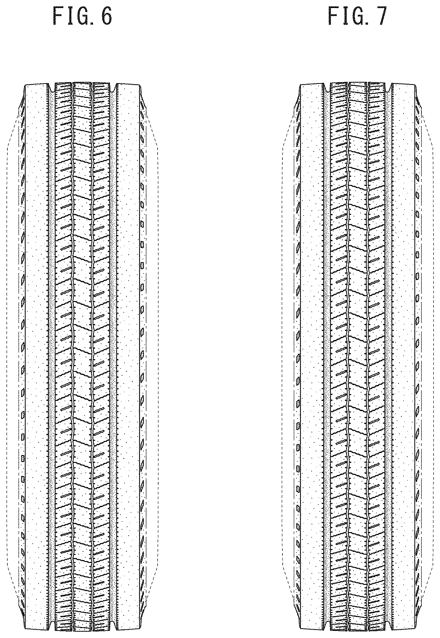 Patent USD1000361 Figure 5 – Automobile tire