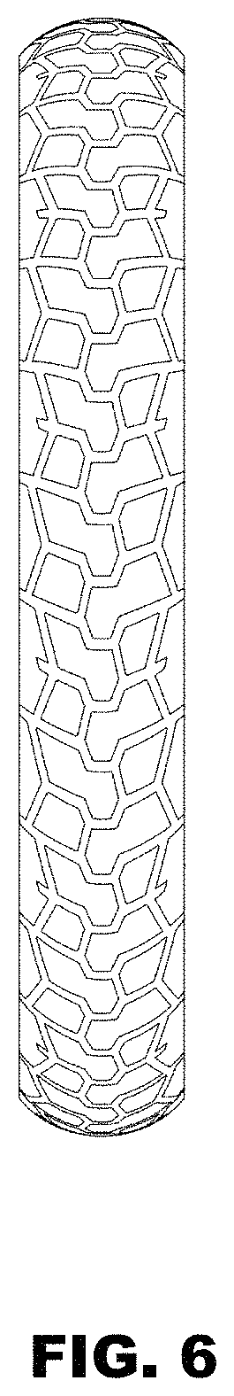 Patent USD1000362 Figure 6 – Tire