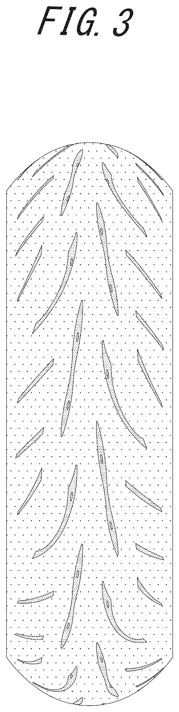 Patent USD1000364 Figure 3 – Motorcycle tire