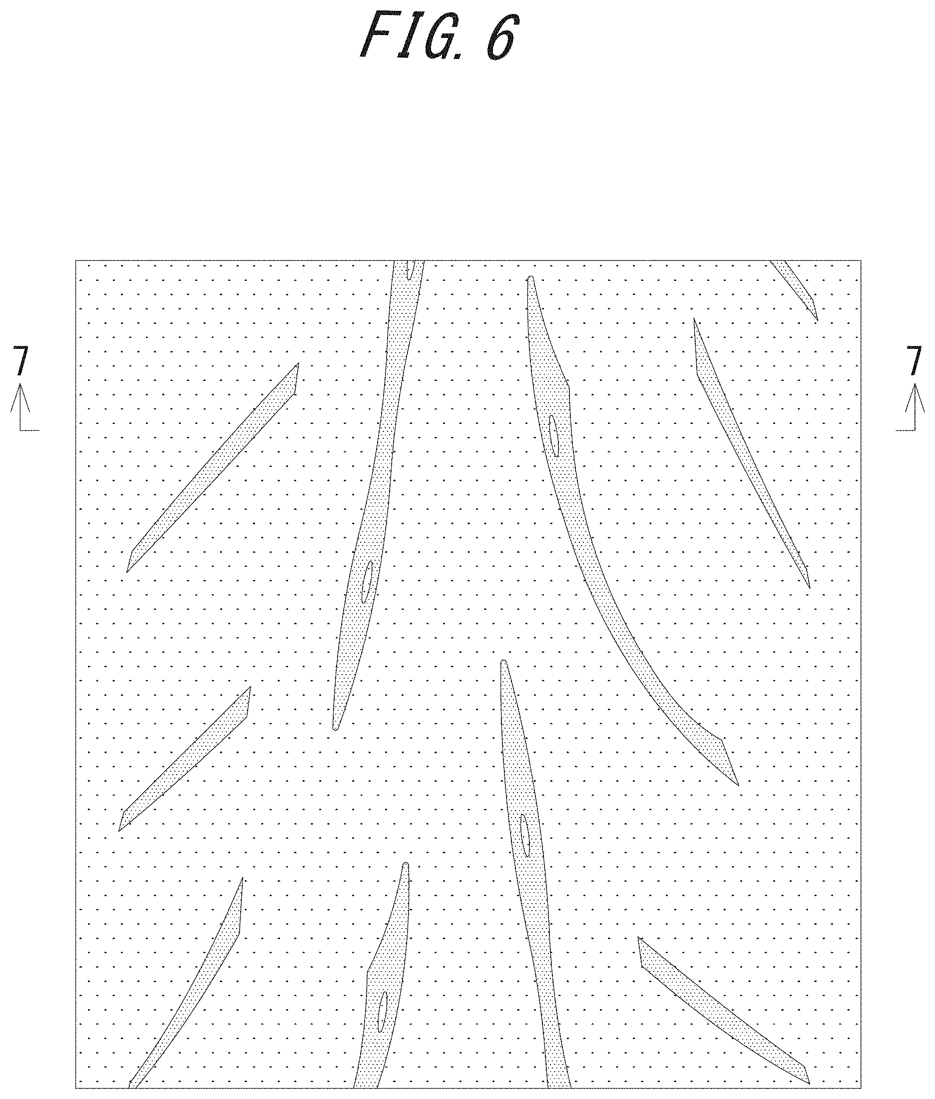Patent USD1000364 Figure 6 – Motorcycle tire