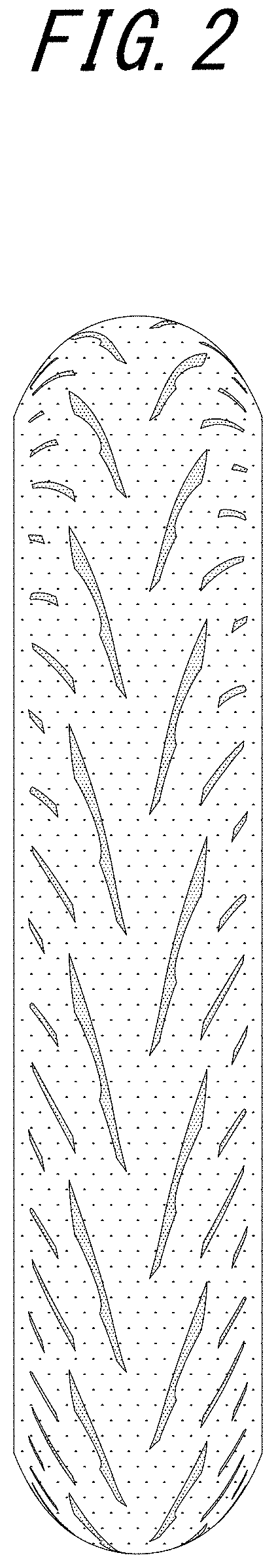 Patent USD1000365 Figure 2 – Motorcycle tire