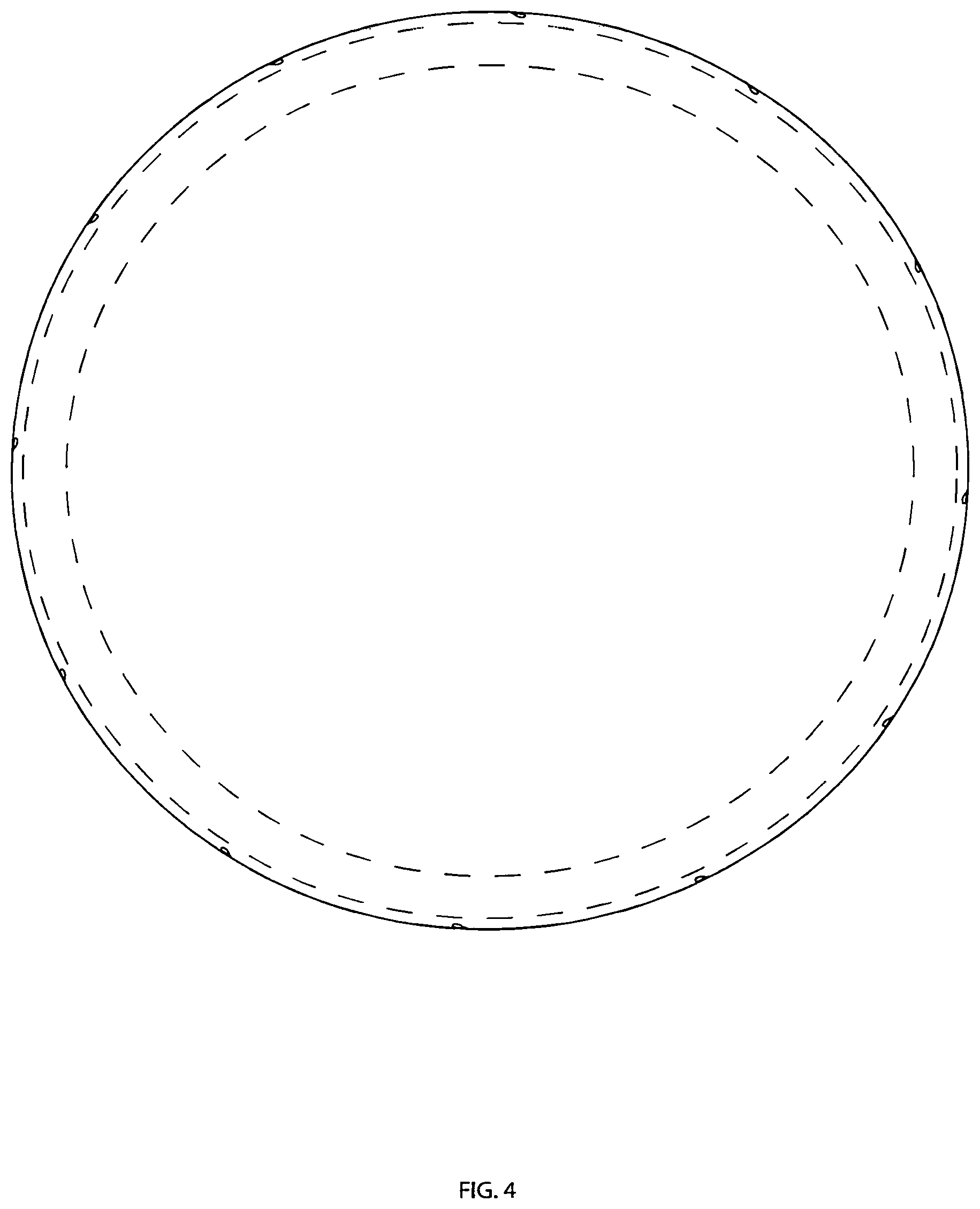 Patent USD1000367 Figure 4 – Tire tread