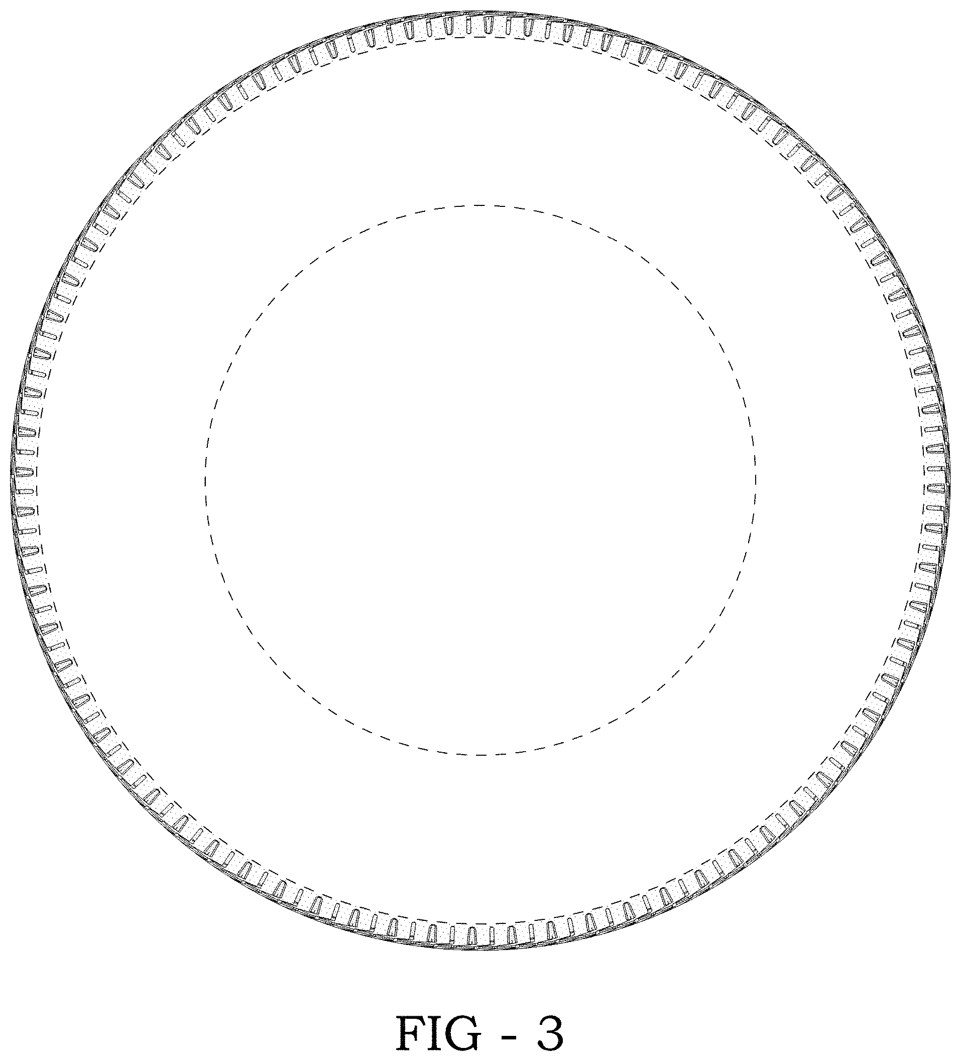 Patent USD1000368 Figure 3 – Tire