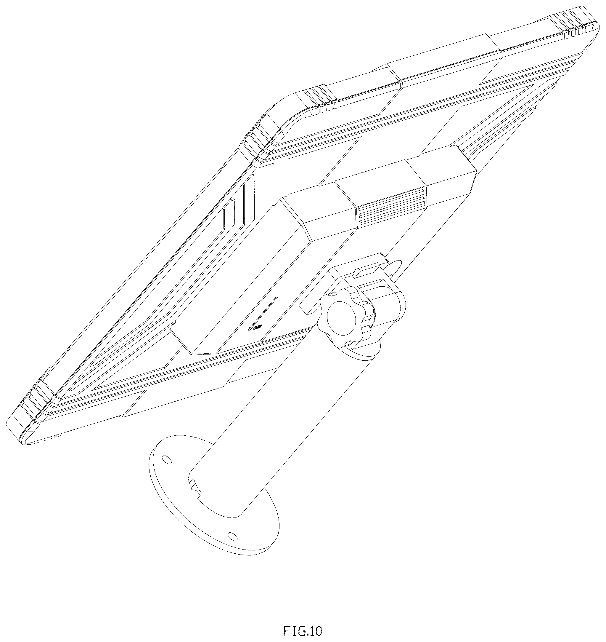 Patent USD1000373 Figure 10 – Solar panel