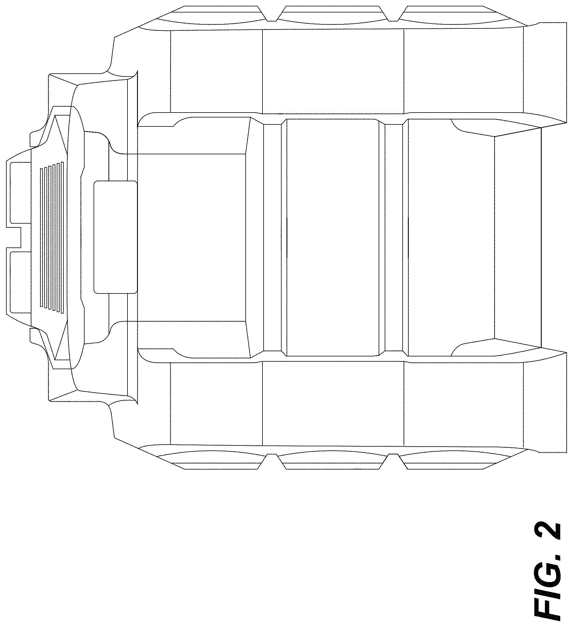 Patent USD1000375 Figure 2 – Rechargeable battery
