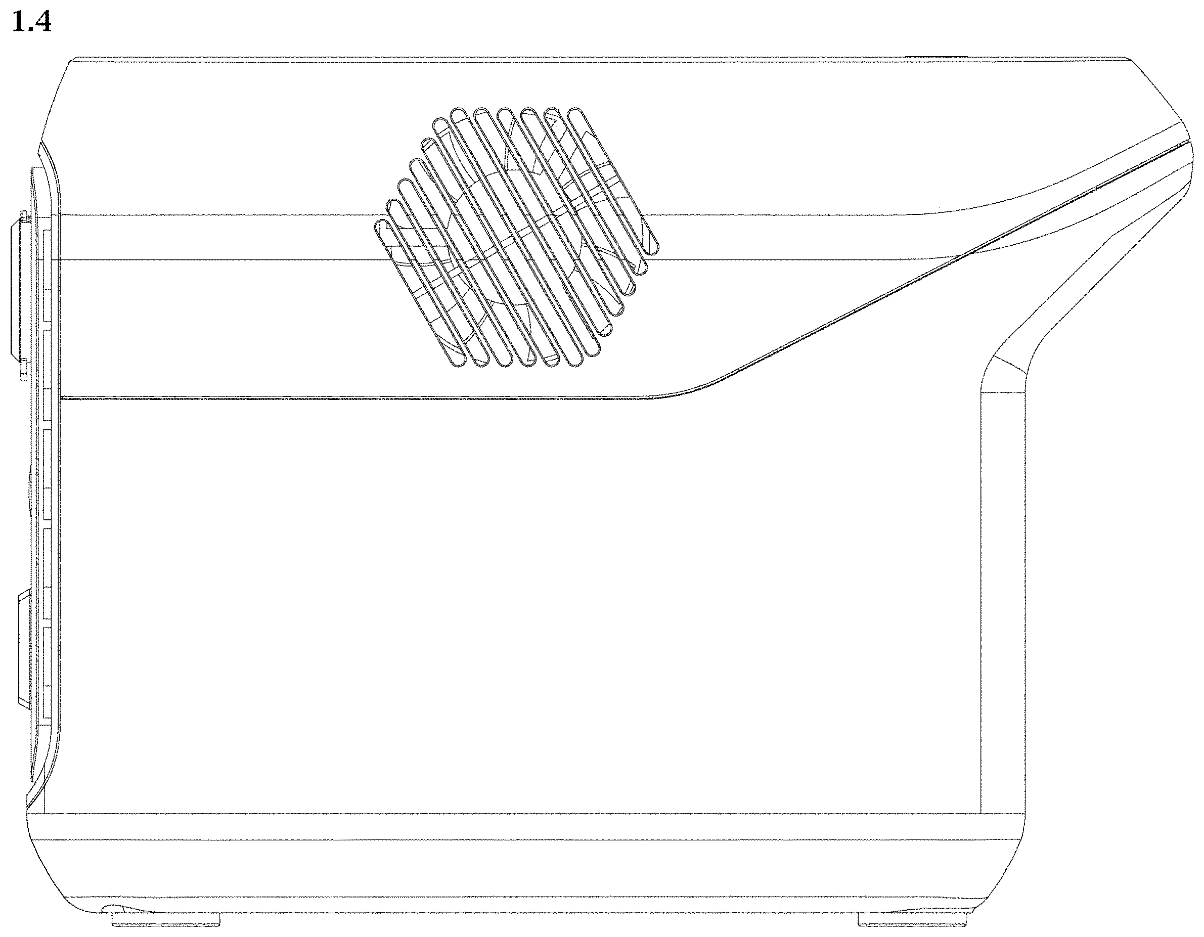 Patent USD1000376 Figure 4 – Power supply unit universal