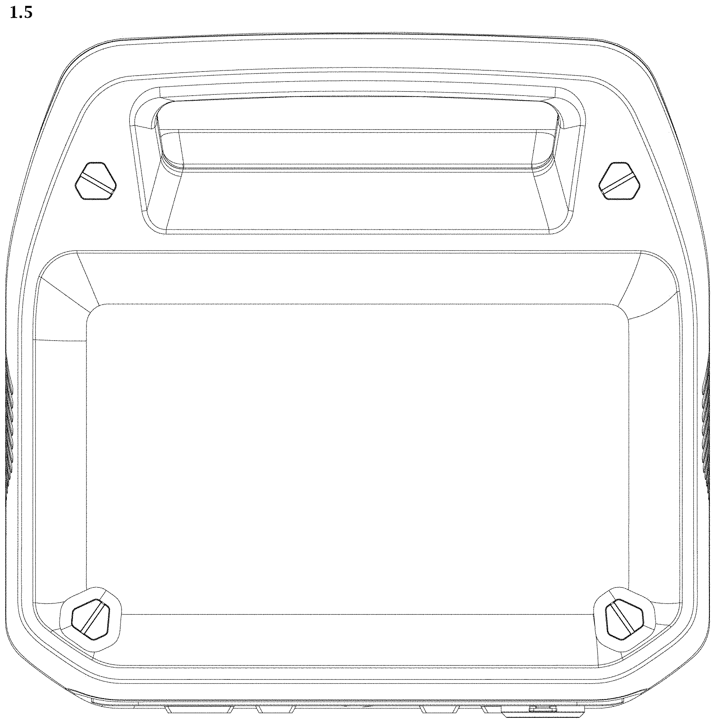 Patent USD1000376 Figure 5 – Power supply unit universal