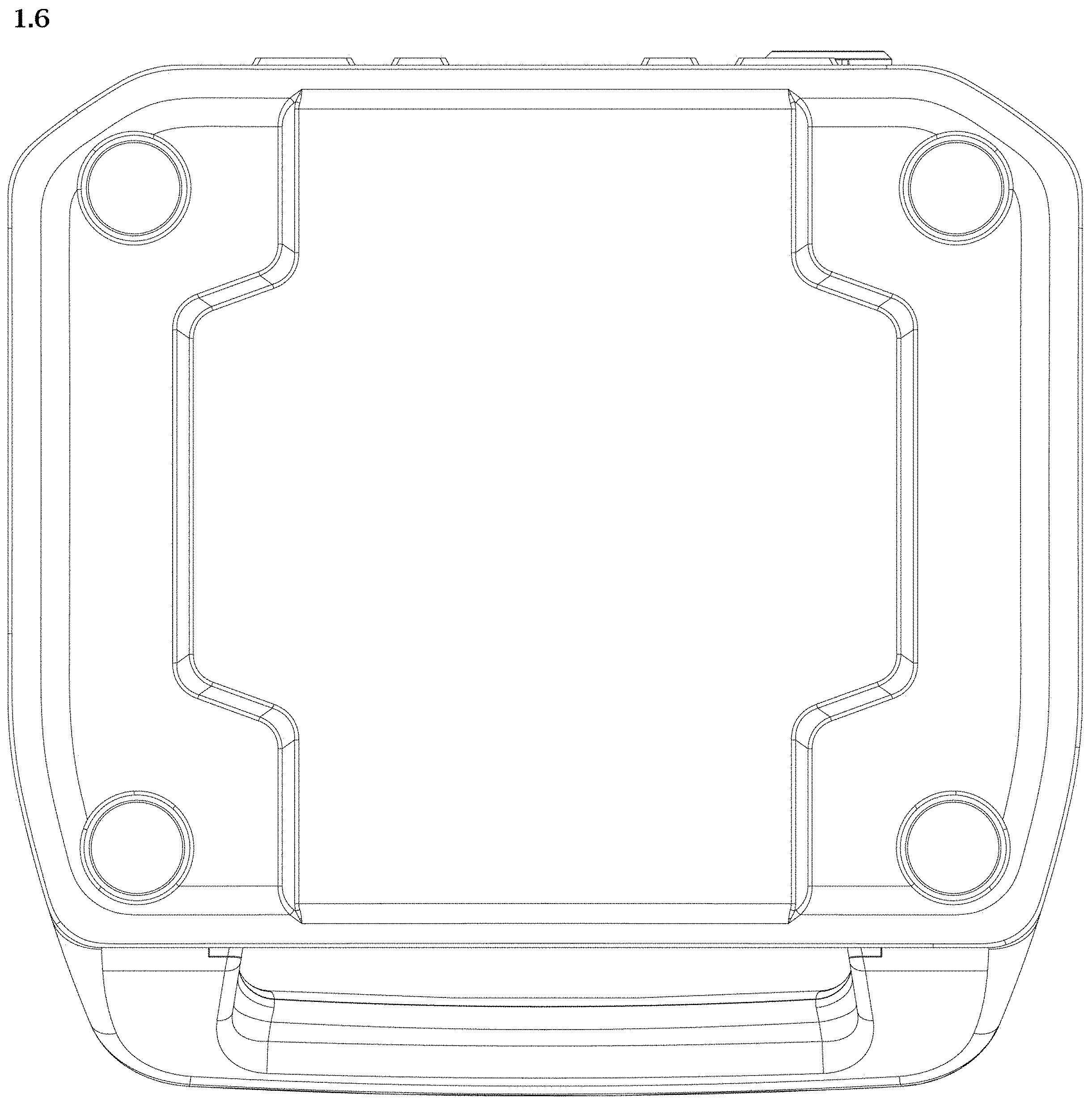 Patent USD1000376 Figure 6 – Power supply unit universal