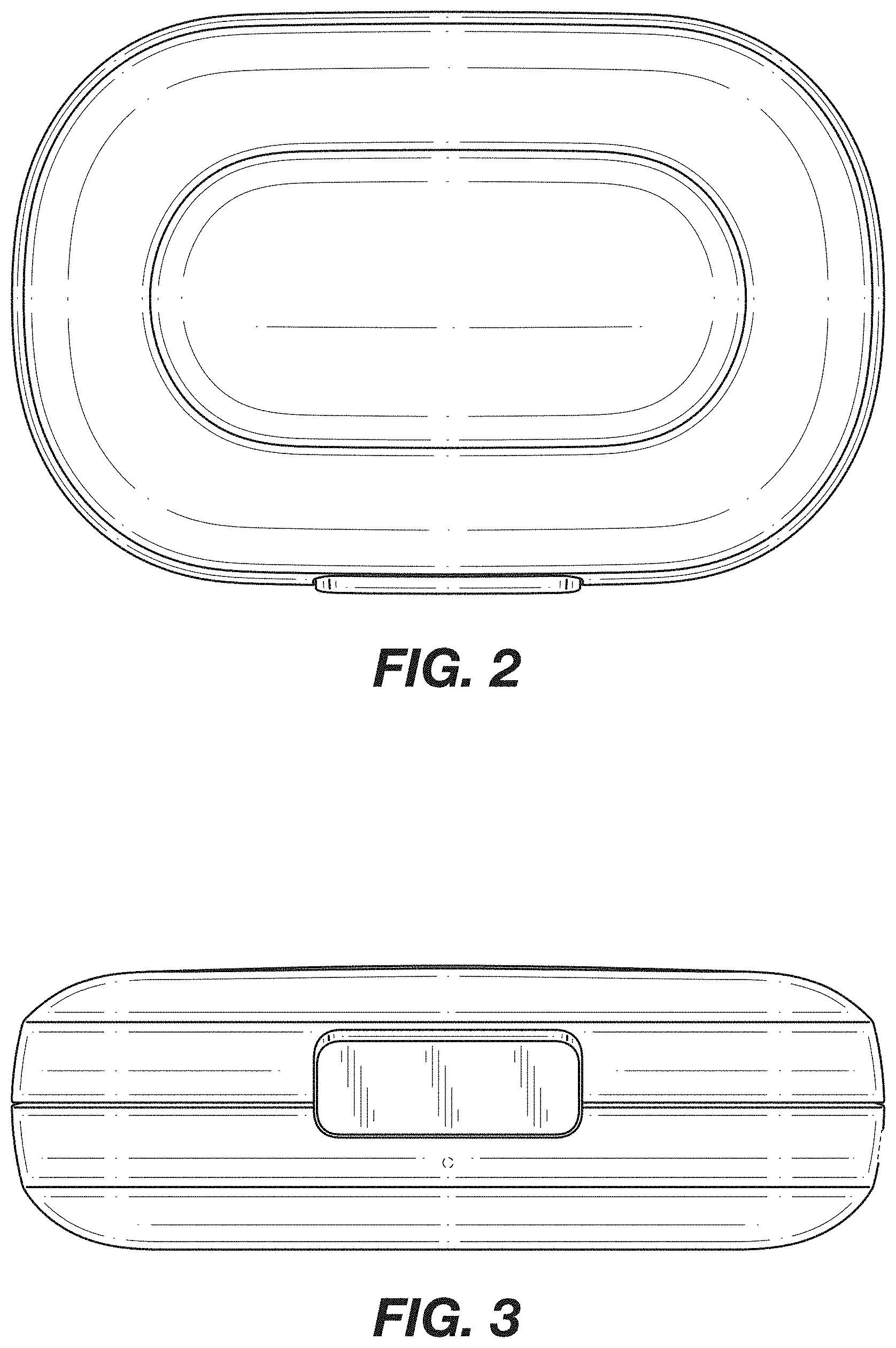 Patent USD1000378 Figure 2 – Charging case