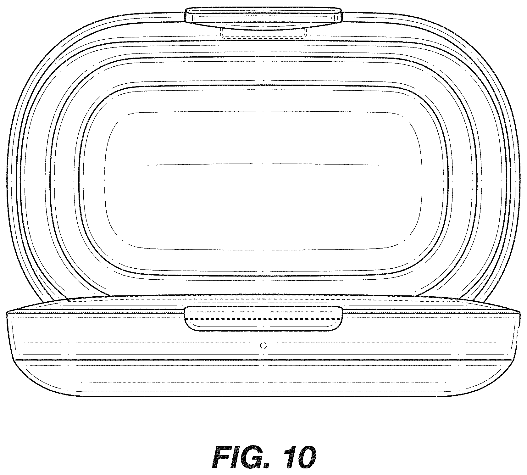 Patent USD1000378 Figure 7 – Charging case
