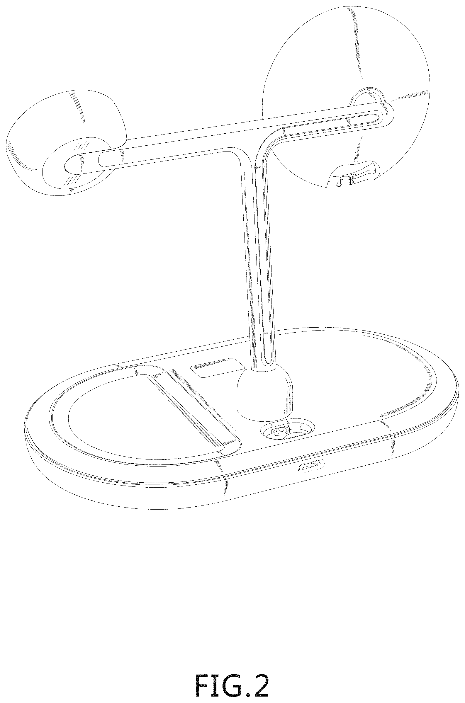 Patent USD1000379 Figure 2 – Wireless charging holder