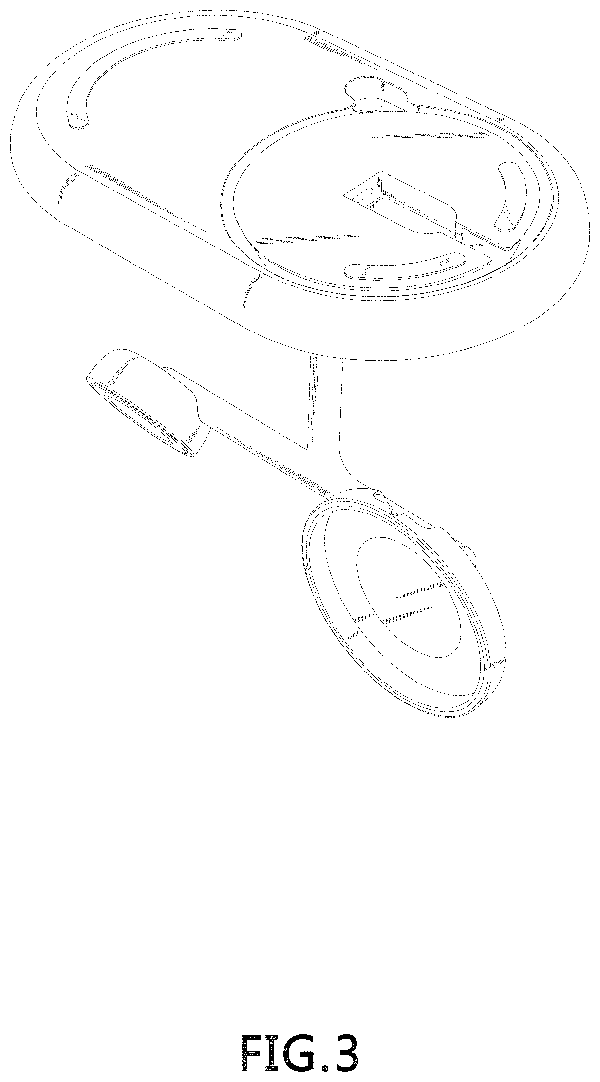 Patent USD1000379 Figure 3 – Wireless charging holder